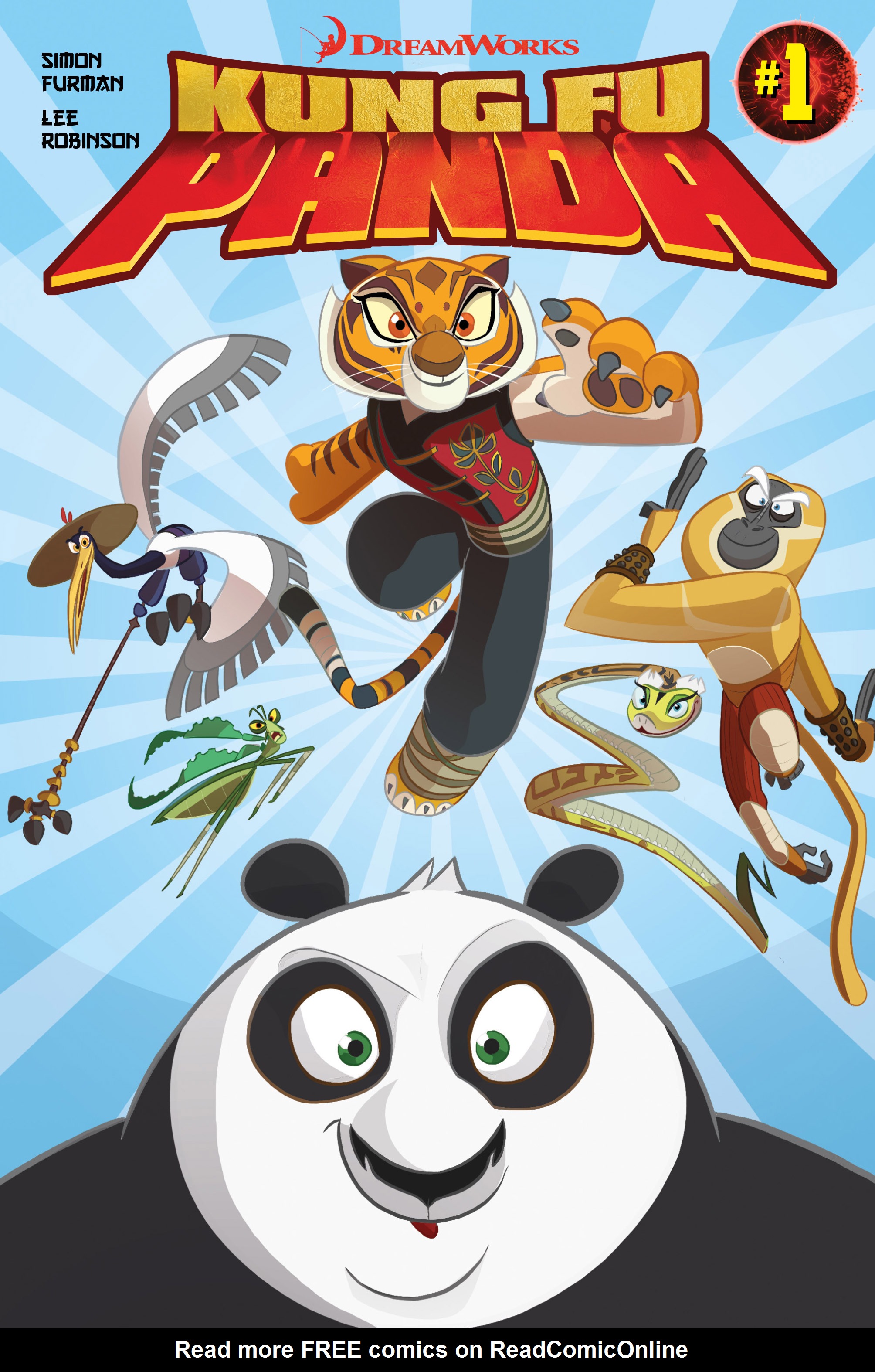 Read online DreamWorks Kung Fu Panda comic -  Issue #1 - 1
