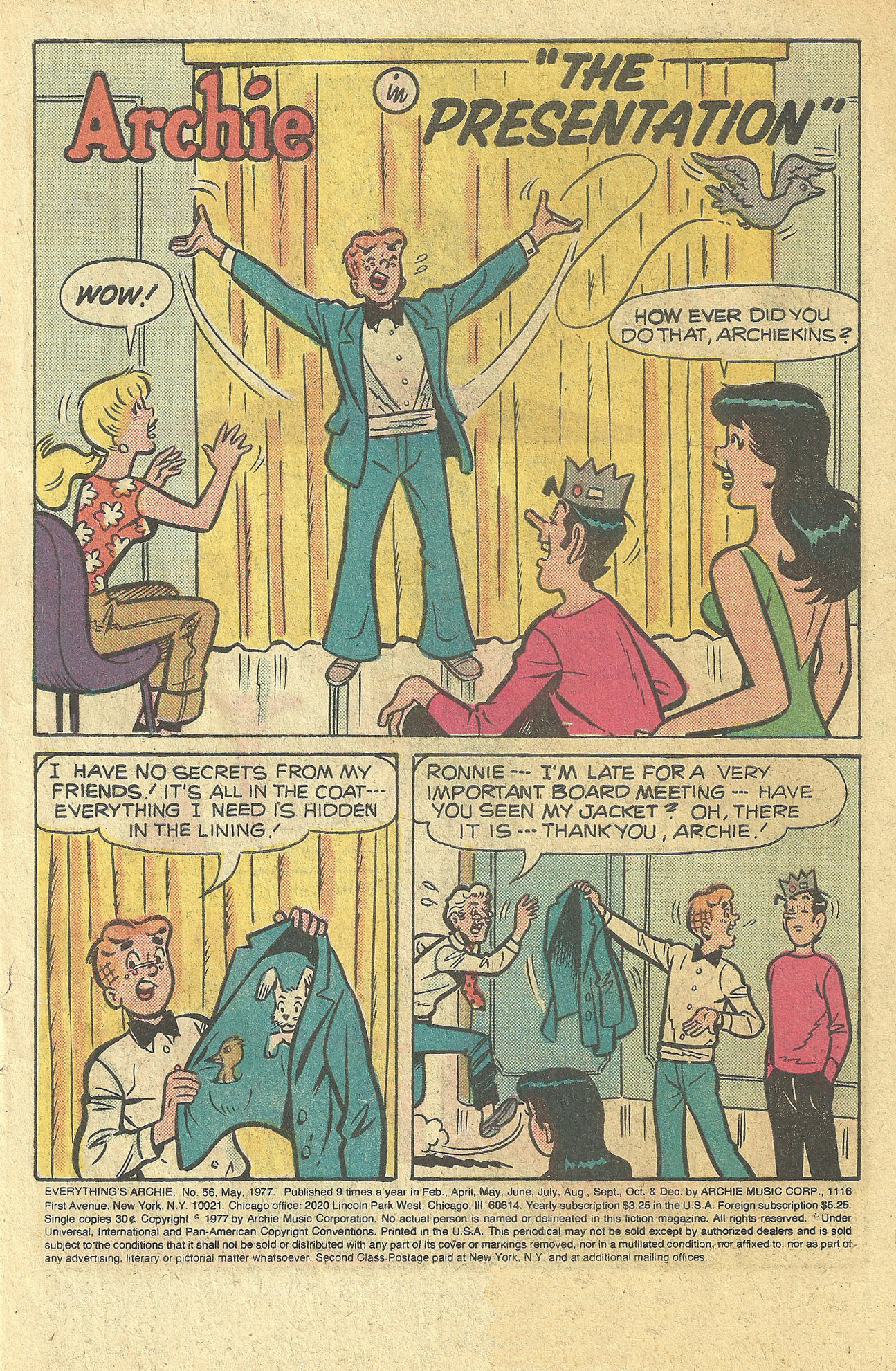 Read online Everything's Archie comic -  Issue #56 - 3