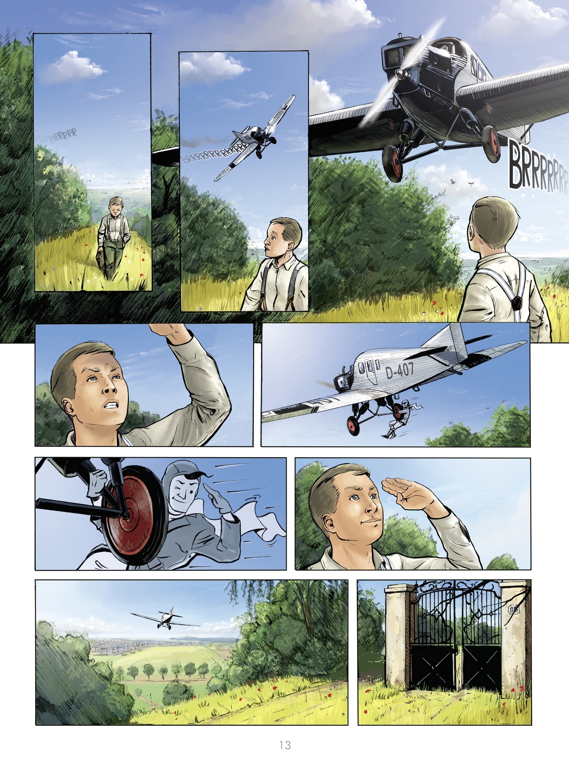 Read online Wings of War Adler comic -  Issue #1 - 15