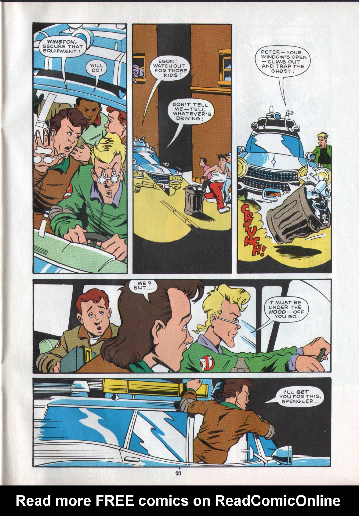 Read online The Real Ghostbusters comic -  Issue #1 - 21