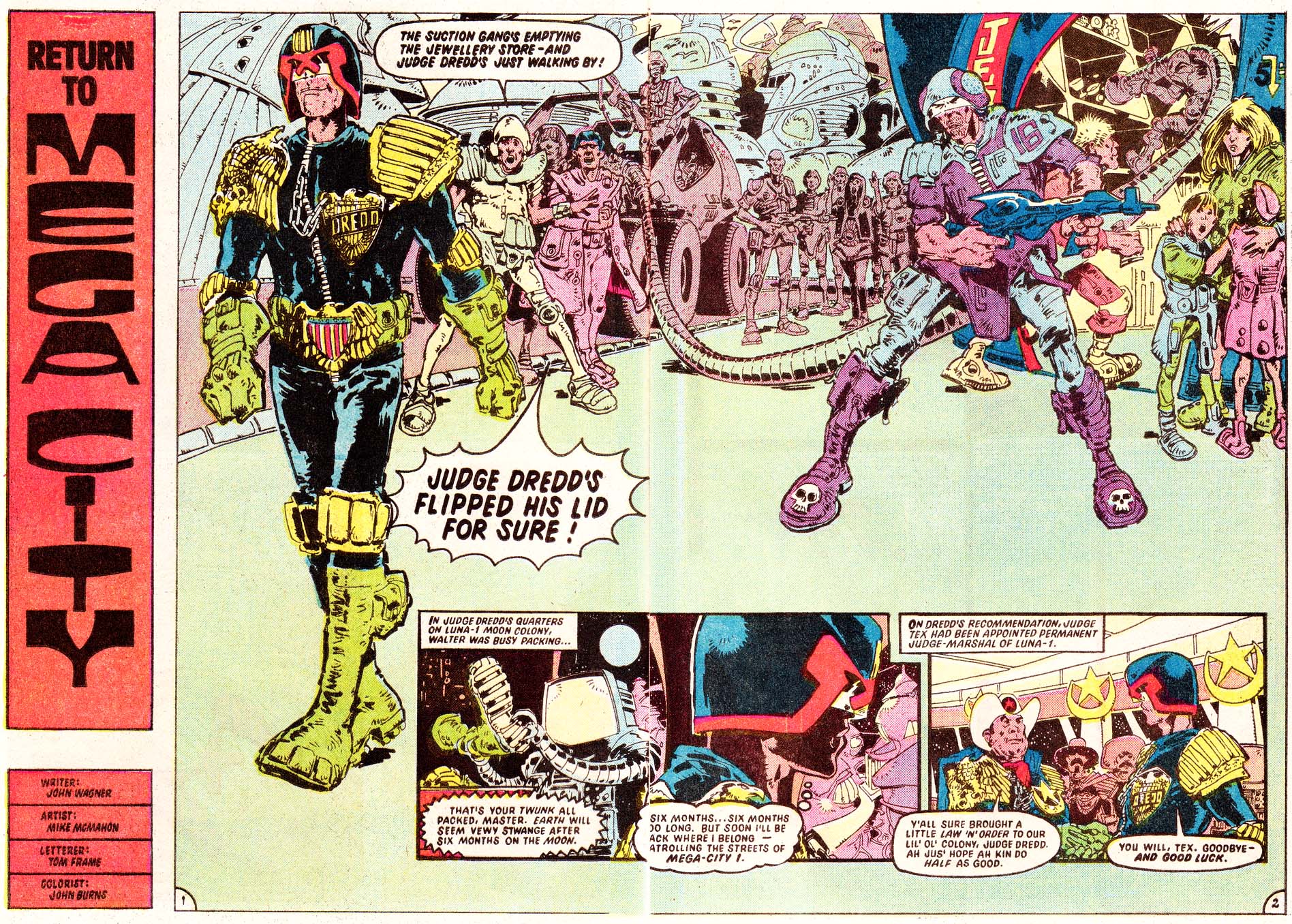 Read online Judge Dredd (1983) comic -  Issue #14 - 14