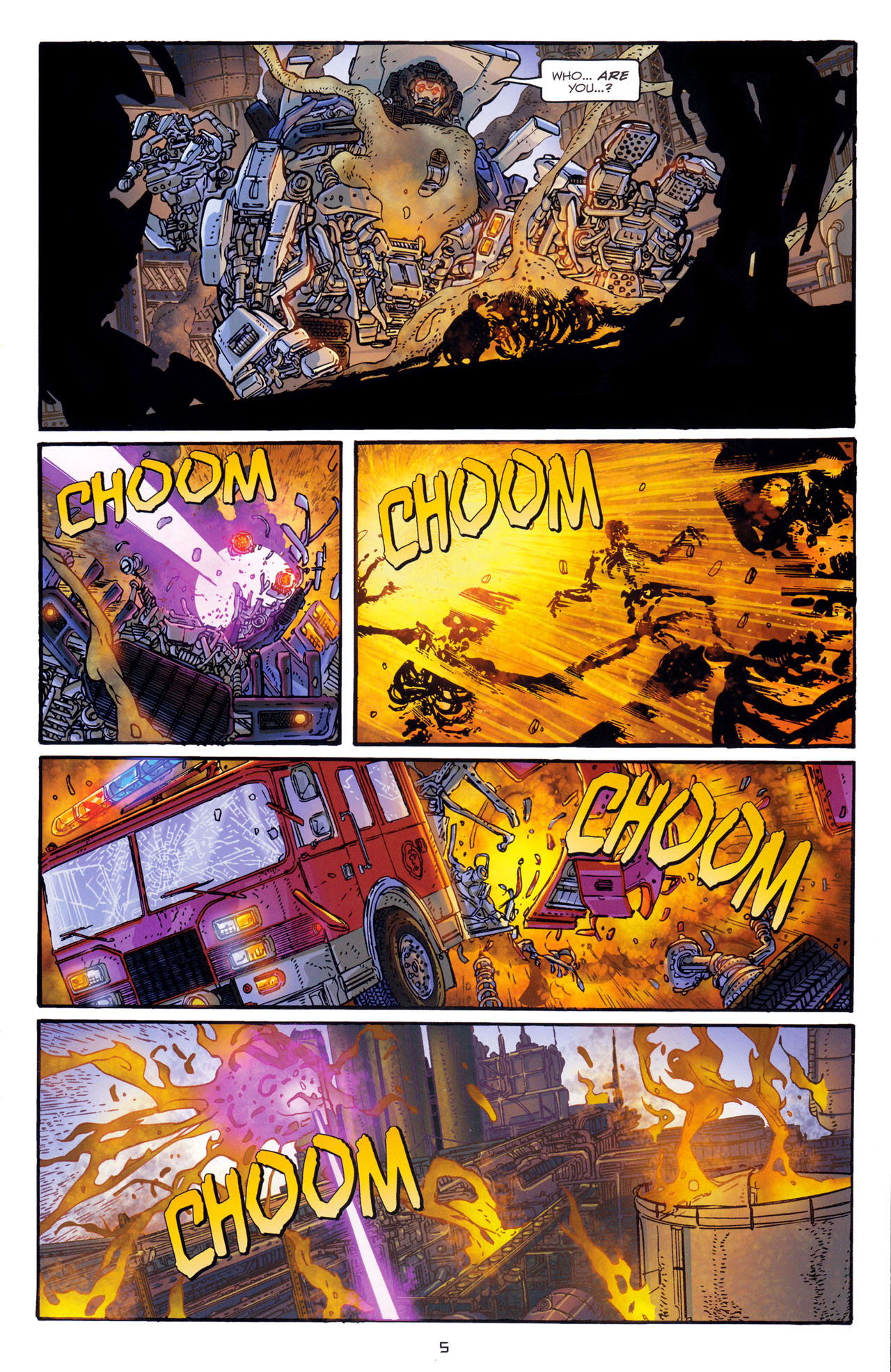 Read online Transformers: Dark of the Moon Rising Storm comic -  Issue #1 - 8