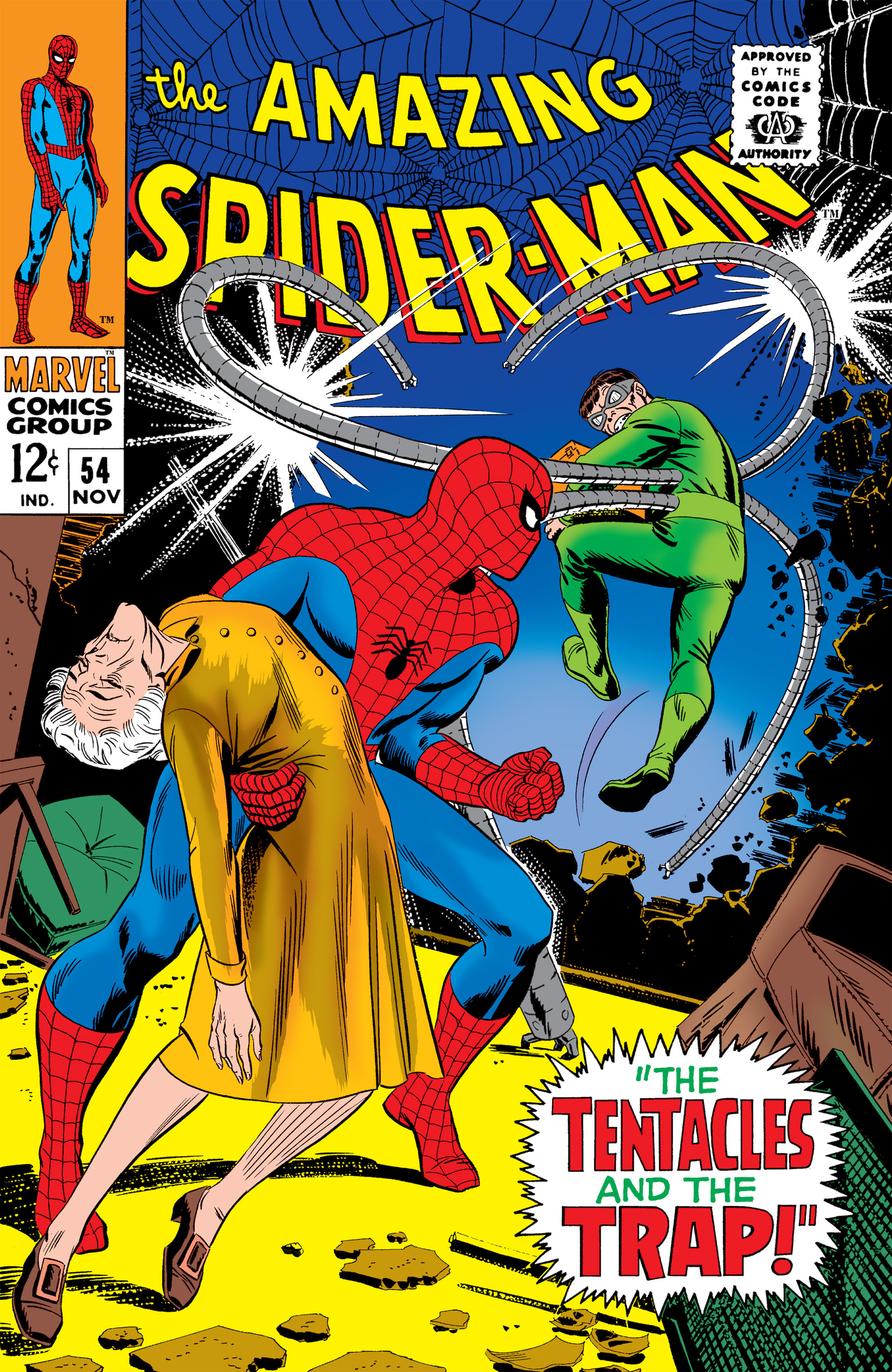 Read online The Amazing Spider-Man (1963) comic -  Issue #54 - 1