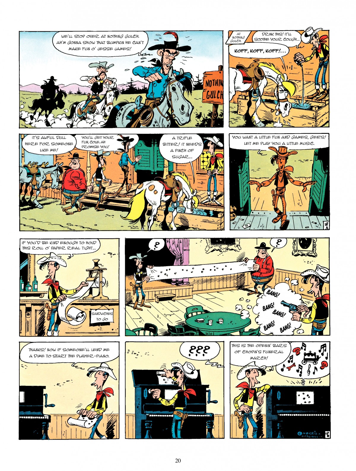 Read online A Lucky Luke Adventure comic -  Issue #4 - 22