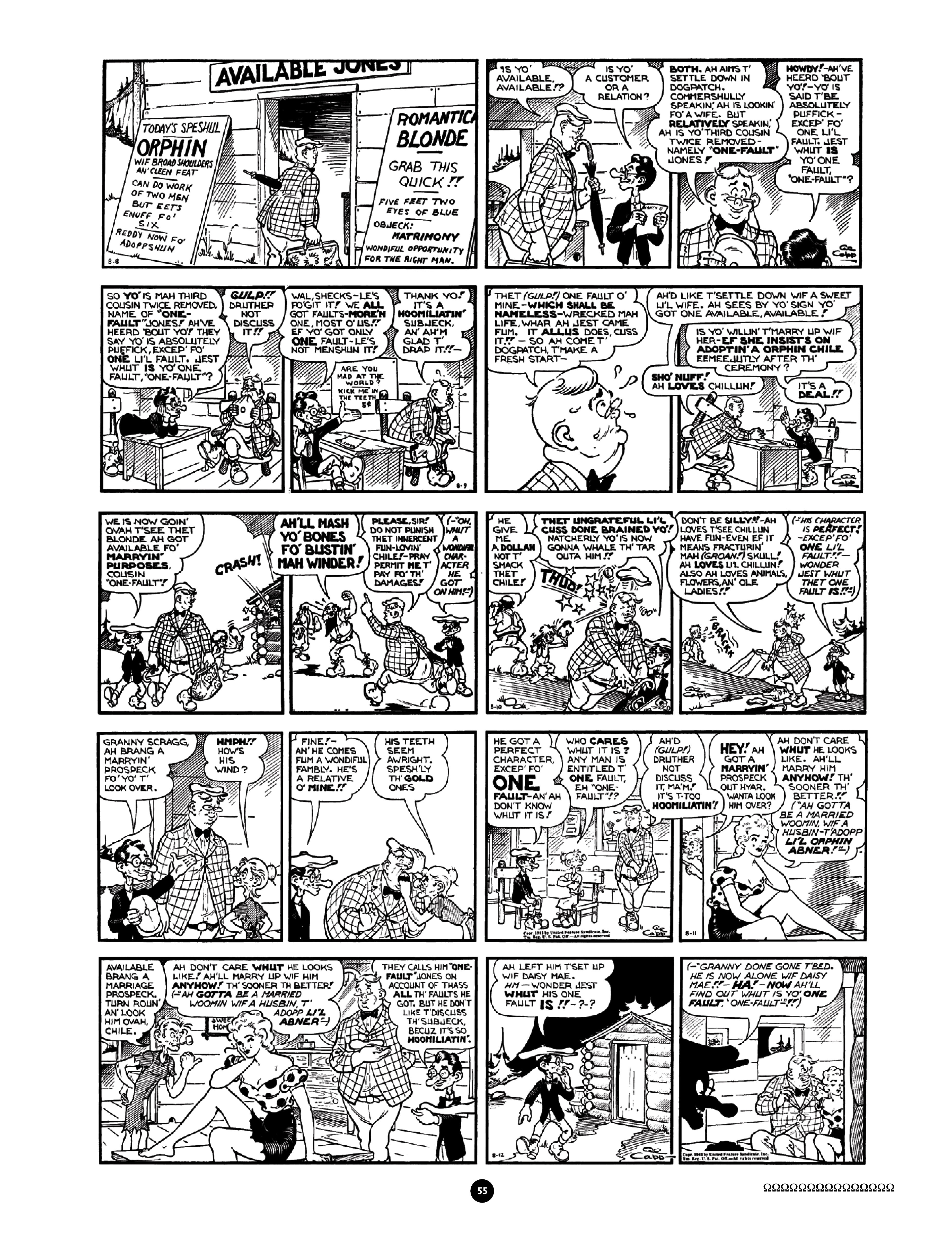 Read online Al Capp's Li'l Abner Complete Daily & Color Sunday Comics comic -  Issue # TPB 8 (Part 1) - 58