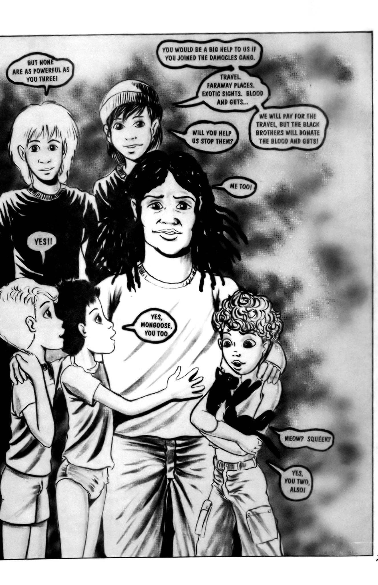 Read online Dragons in the Moon comic -  Issue #4 - 31