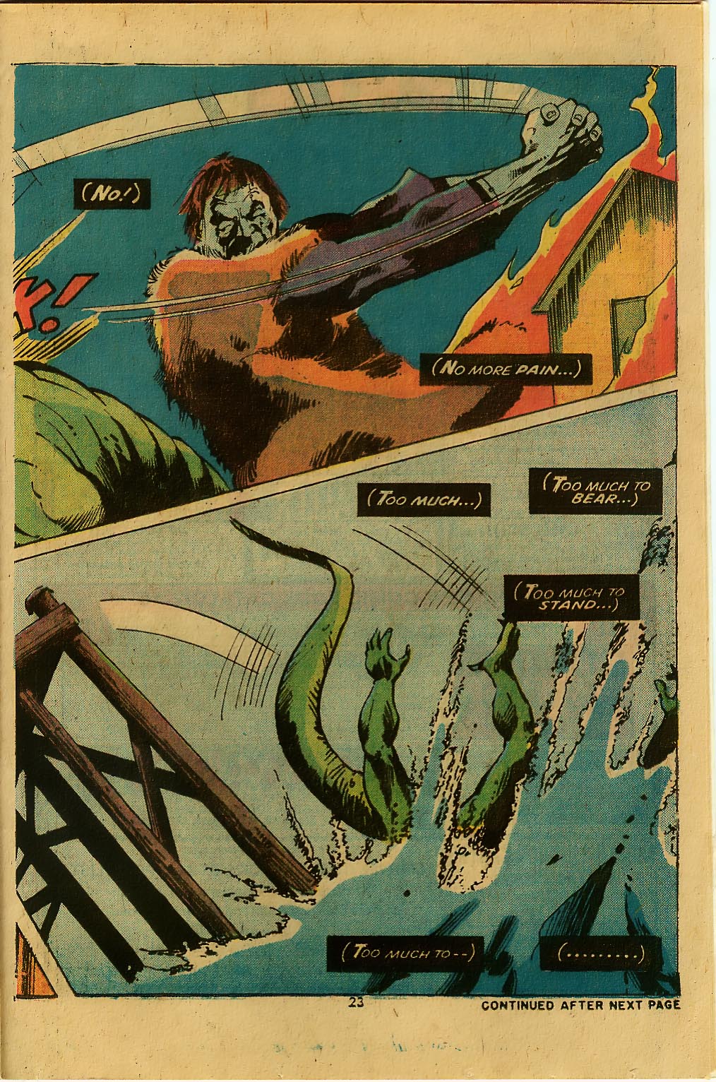 Read online Frankenstein (1973) comic -  Issue #15 - 15