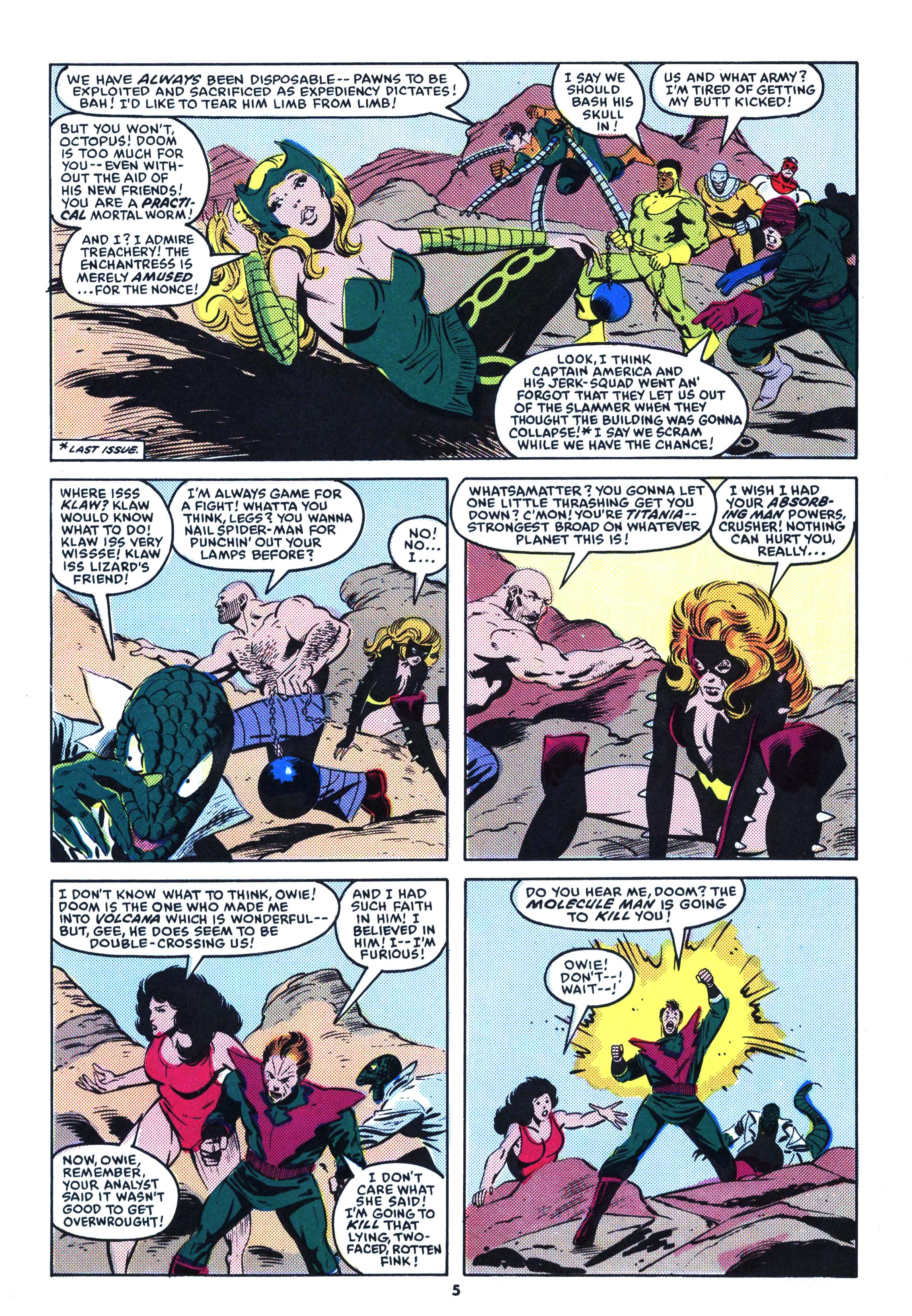 Read online Secret Wars (1985) comic -  Issue #24 - 5