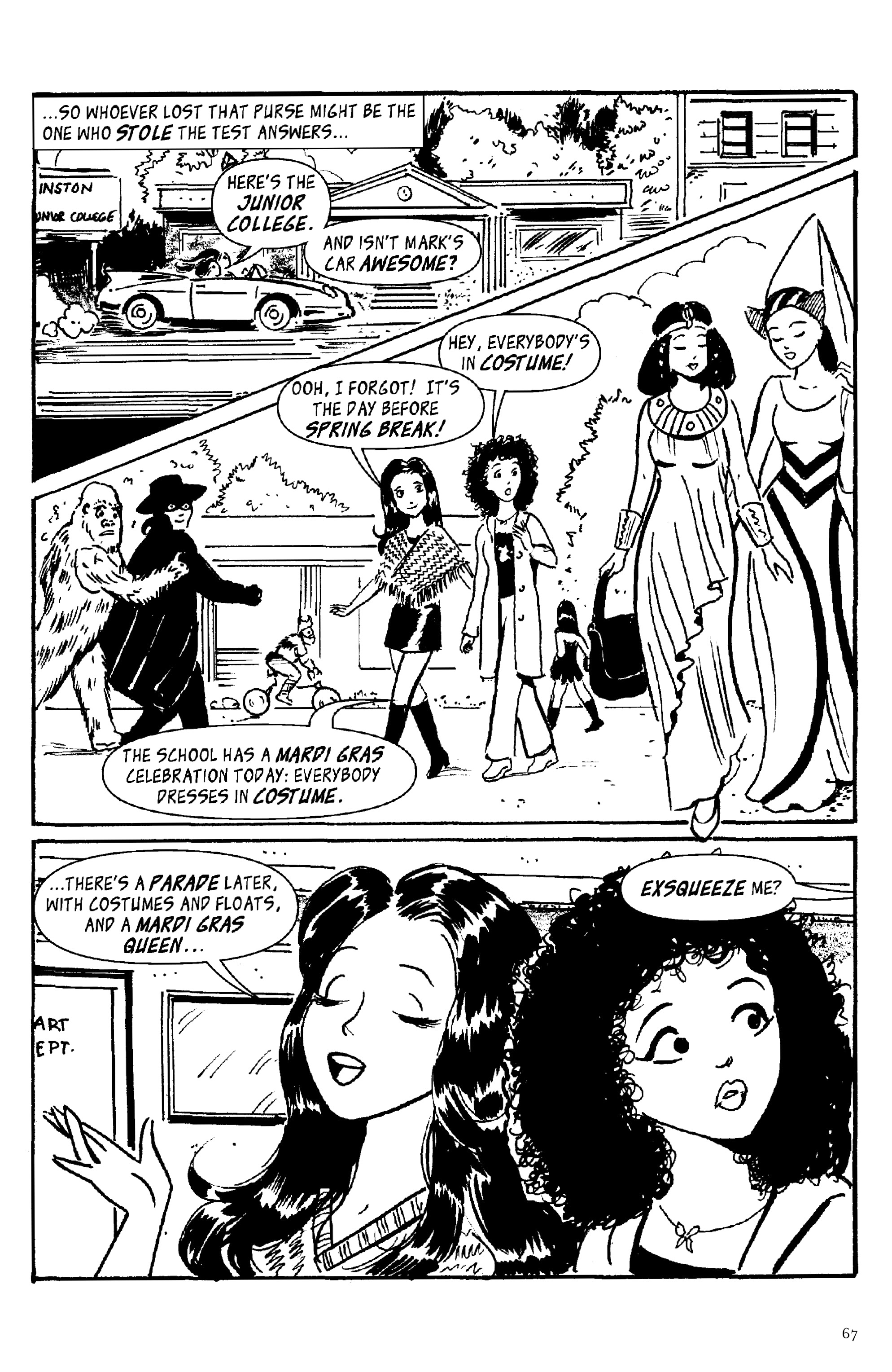 Read online Drawing Lines: An Anthology of Women Cartoonists comic -  Issue # TPB - 67