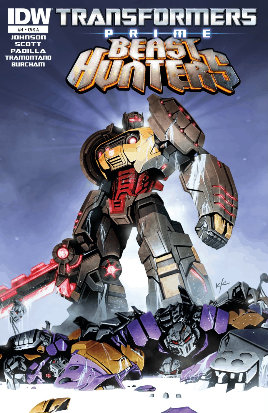 Read online Transformers Prime: Beast Hunters comic -  Issue #4 - 1