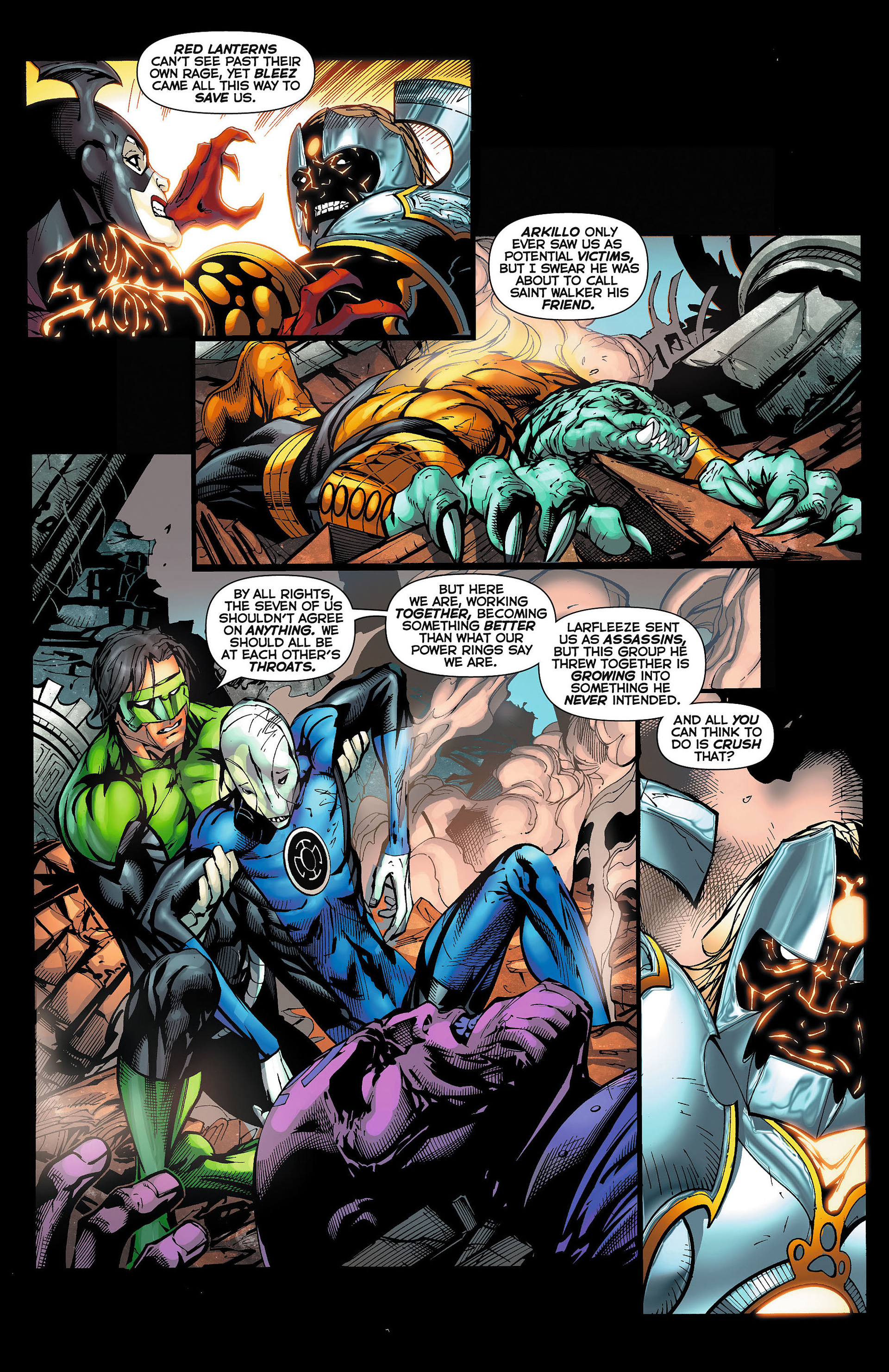 Read online Green Lantern: New Guardians comic -  Issue #7 - 20