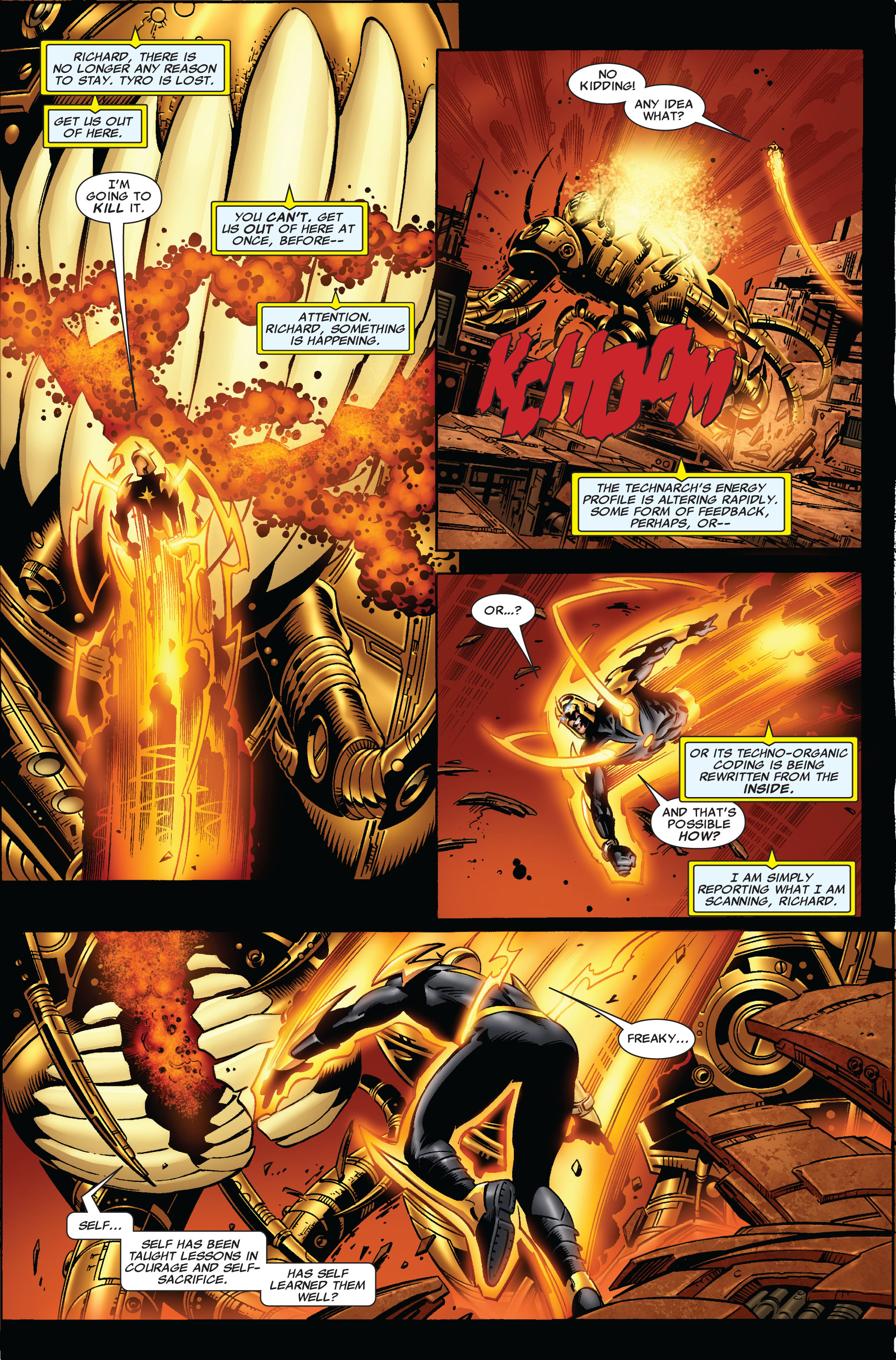 Read online Nova (2007) comic -  Issue #12 - 17