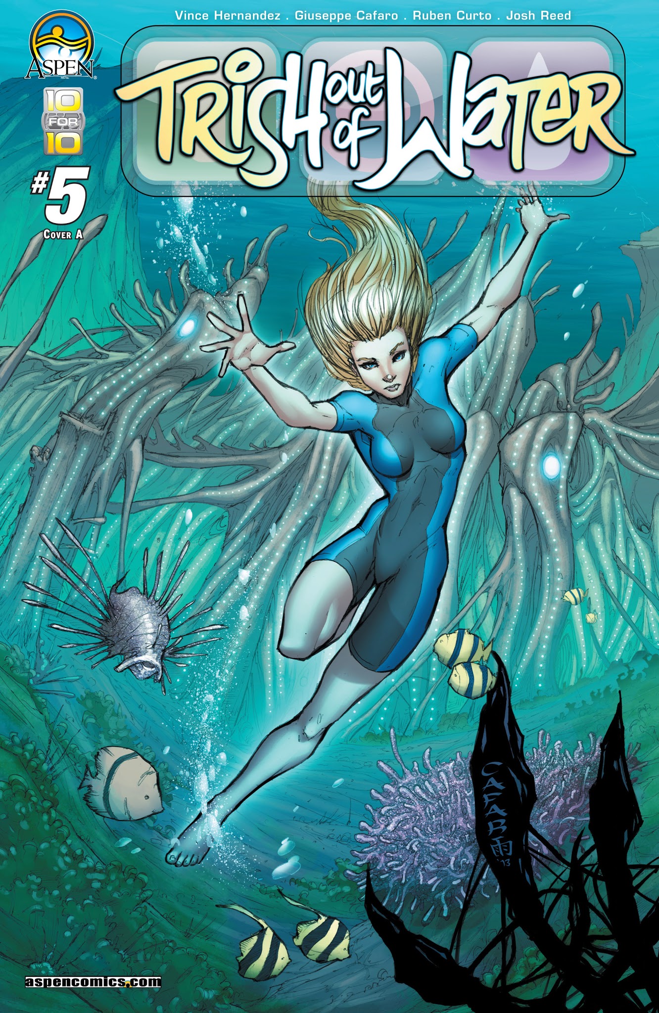 Read online Trish Out of Water comic -  Issue #5 - 1