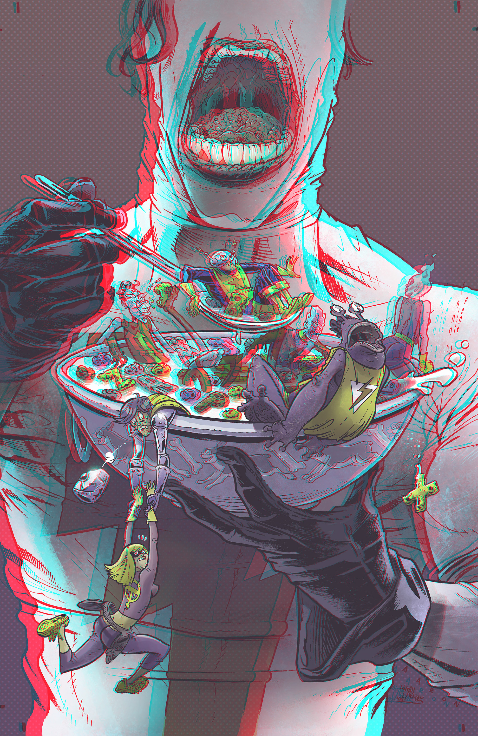 Read online Madman In Your Face 3D Special! comic -  Issue # TPB - 58