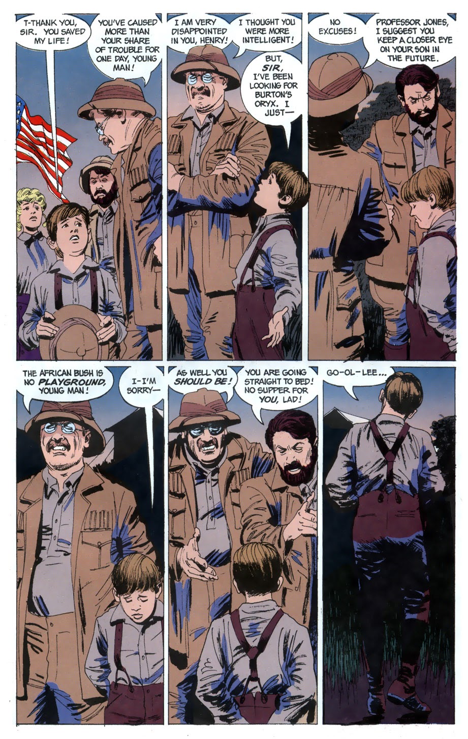 Read online Young Indiana Jones Chronicles comic -  Issue #4 - 11