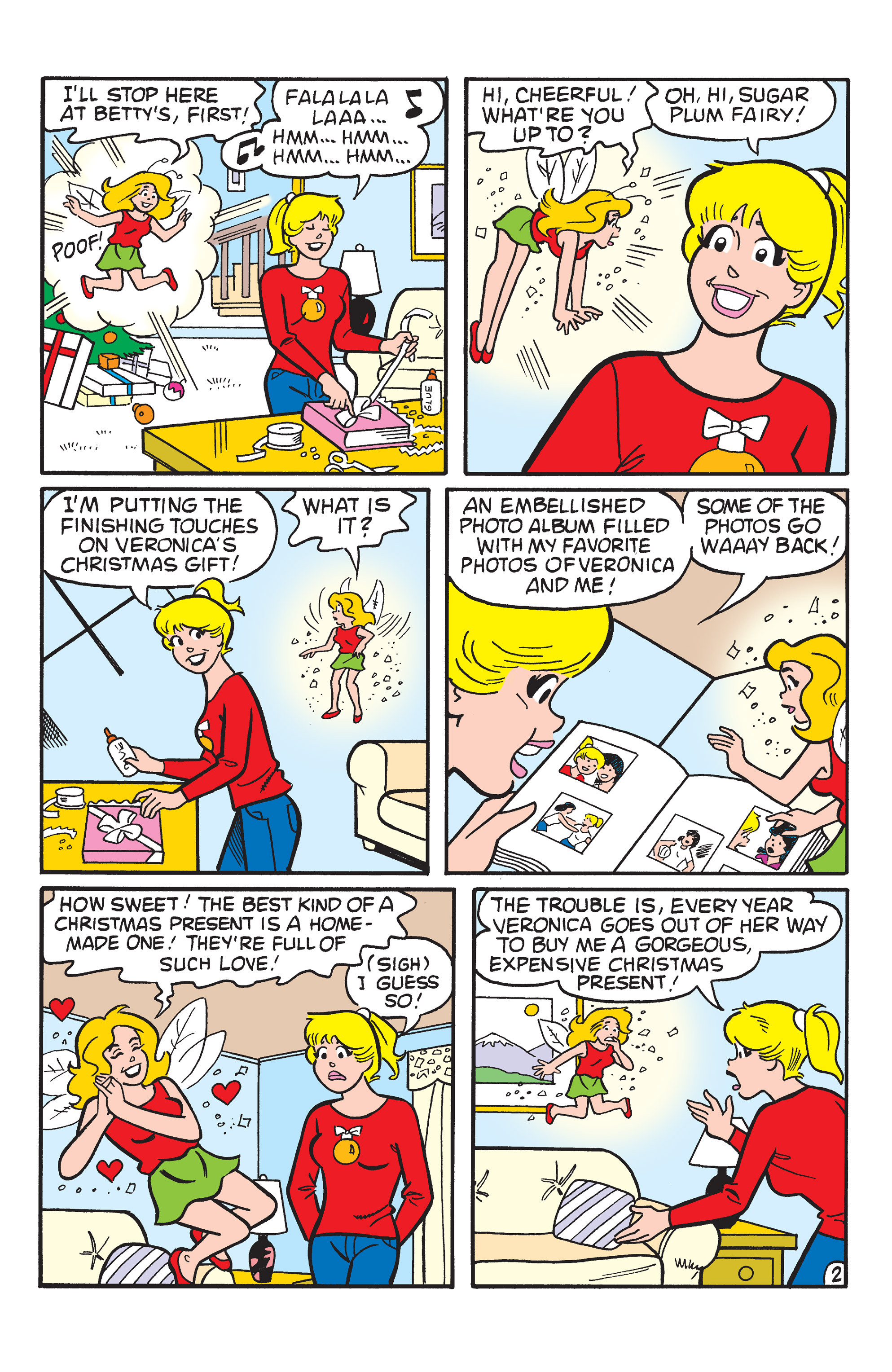 Read online Betty and Veronica: Under the Mistletoe comic -  Issue # TPB - 53