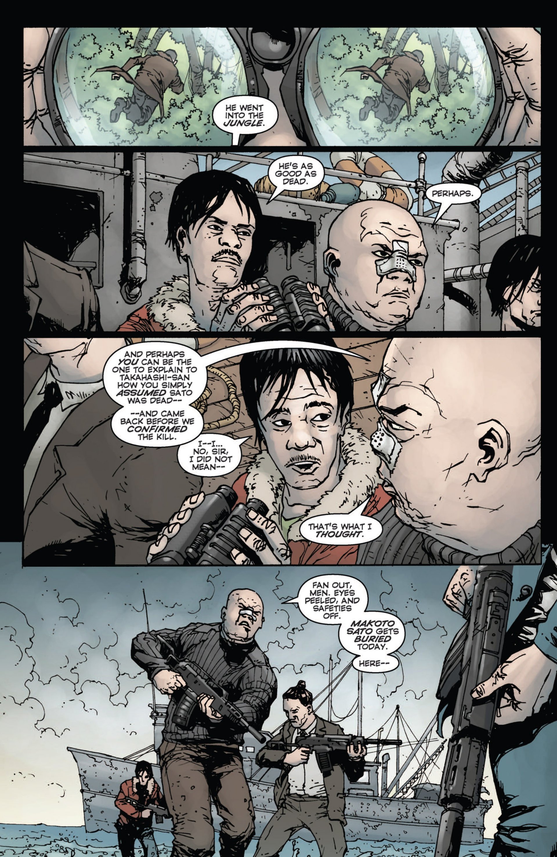 Read online Godzilla: Gangsters and Goliaths comic -  Issue # Full - 11