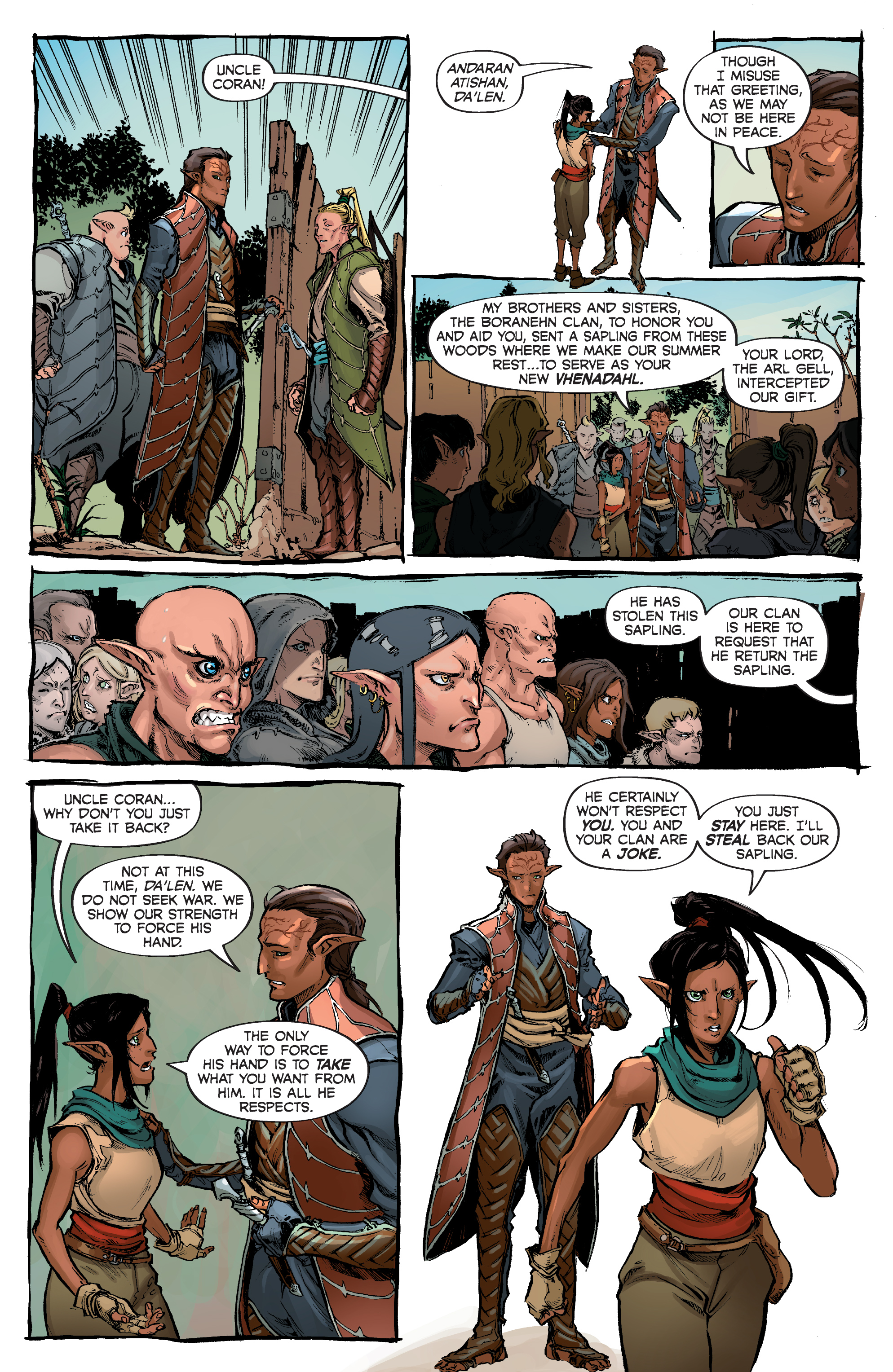 Read online Dragon Age: Knight Errant comic -  Issue #2 - 12