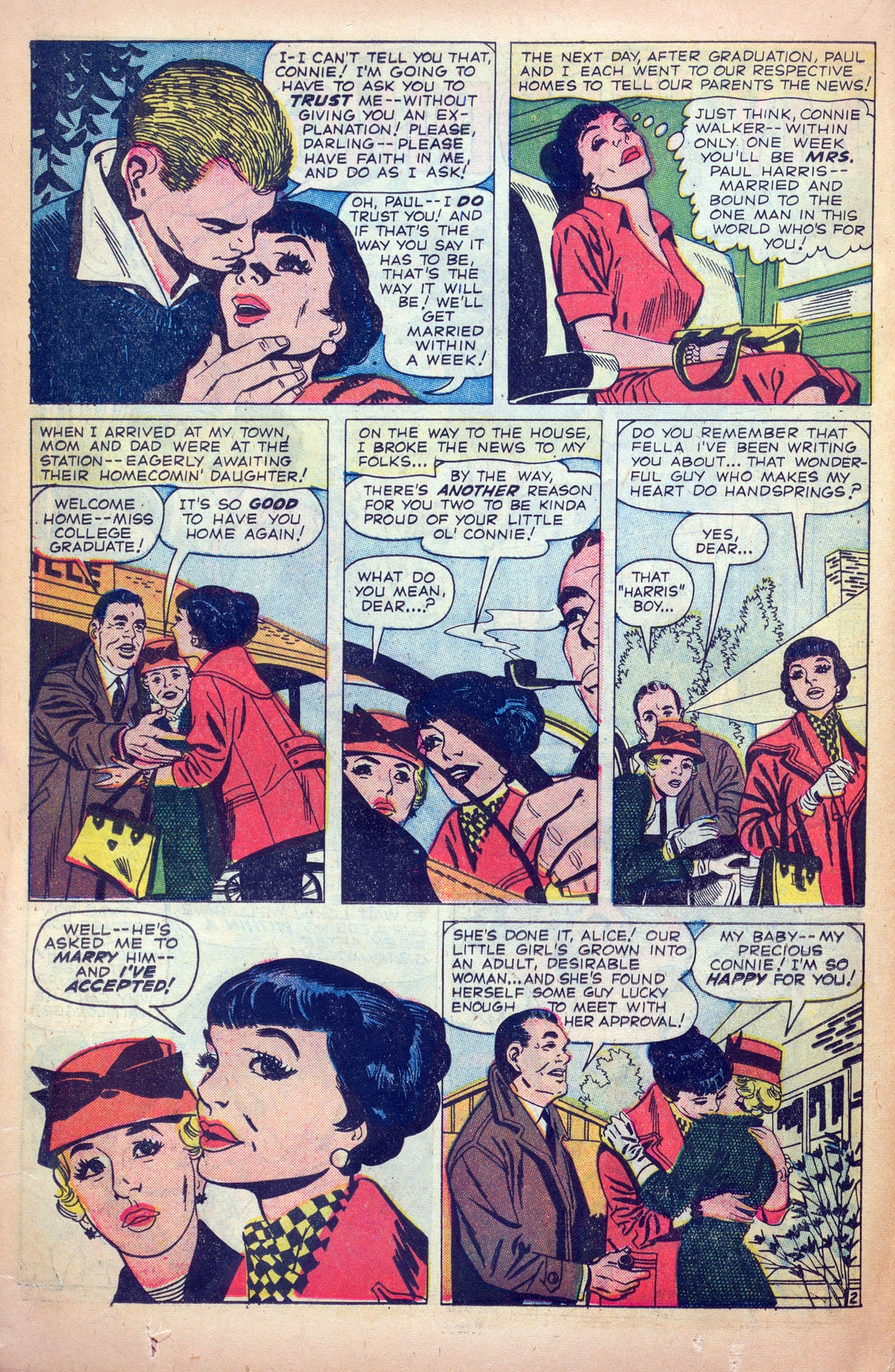 Read online Love Romances comic -  Issue #84 - 22