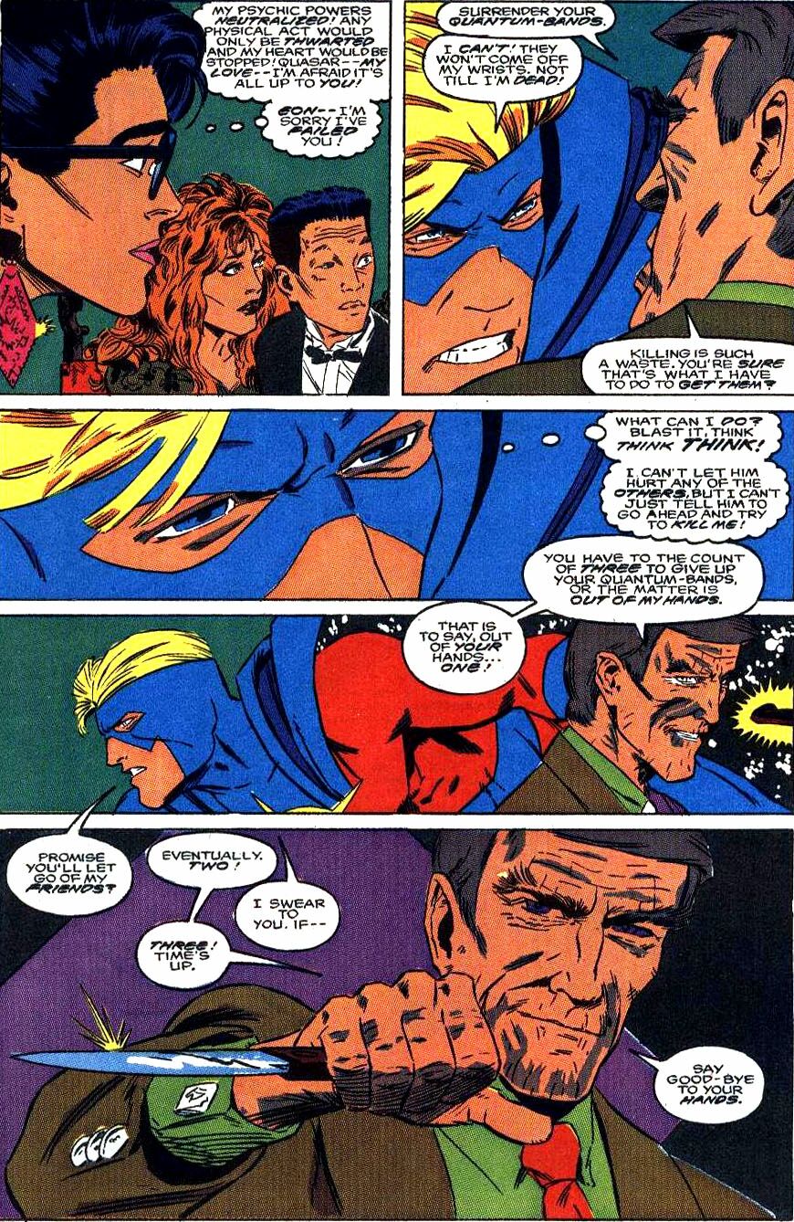 Read online Quasar comic -  Issue #21 - 22