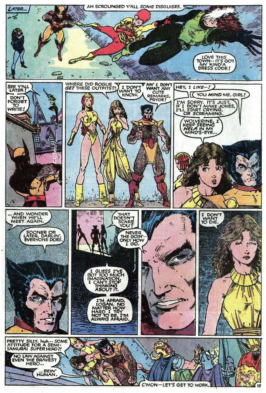 Read online X-Men Annual comic -  Issue #9 - 20