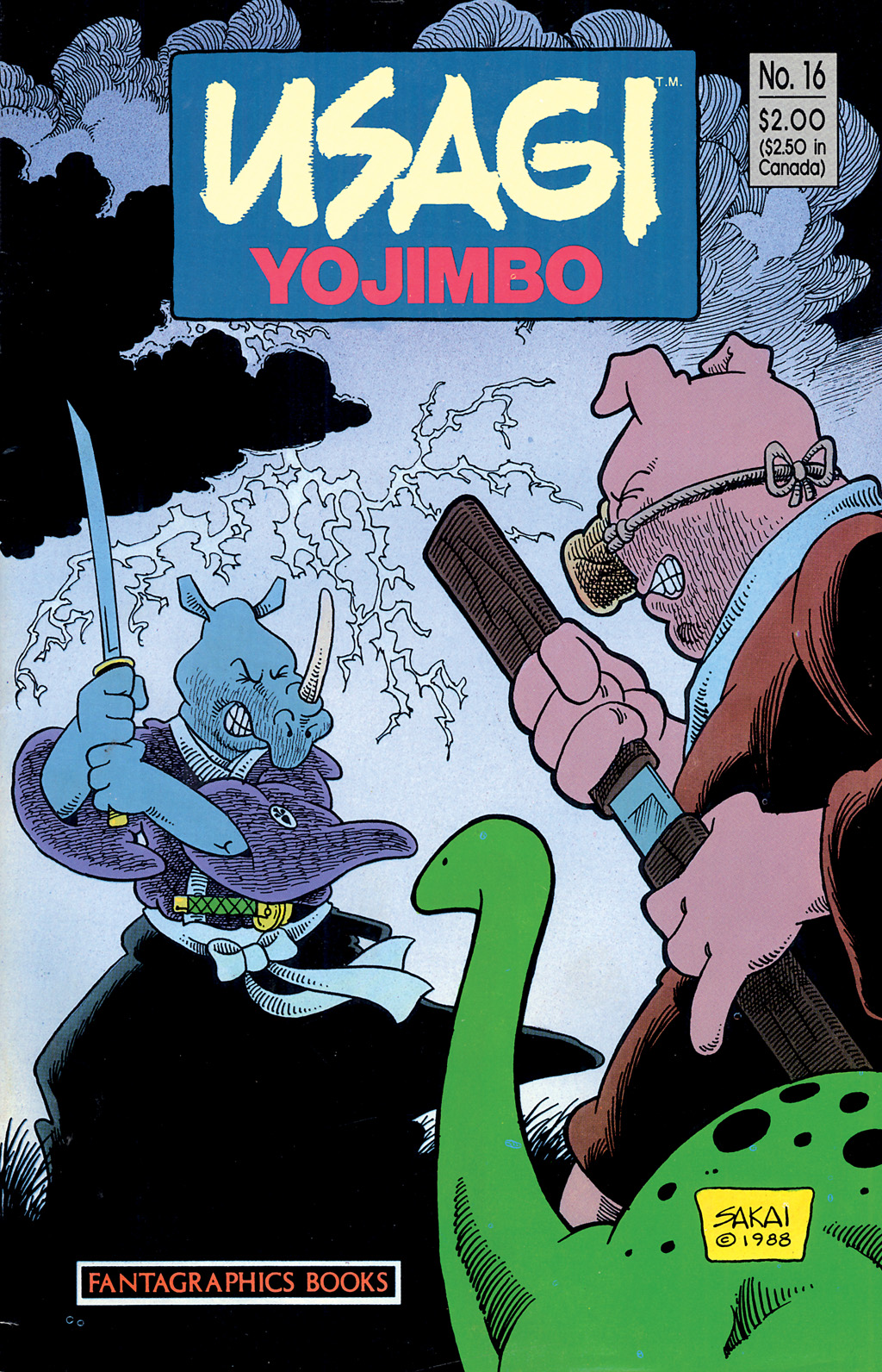 Read online Usagi Yojimbo (1987) comic -  Issue #16 - 1