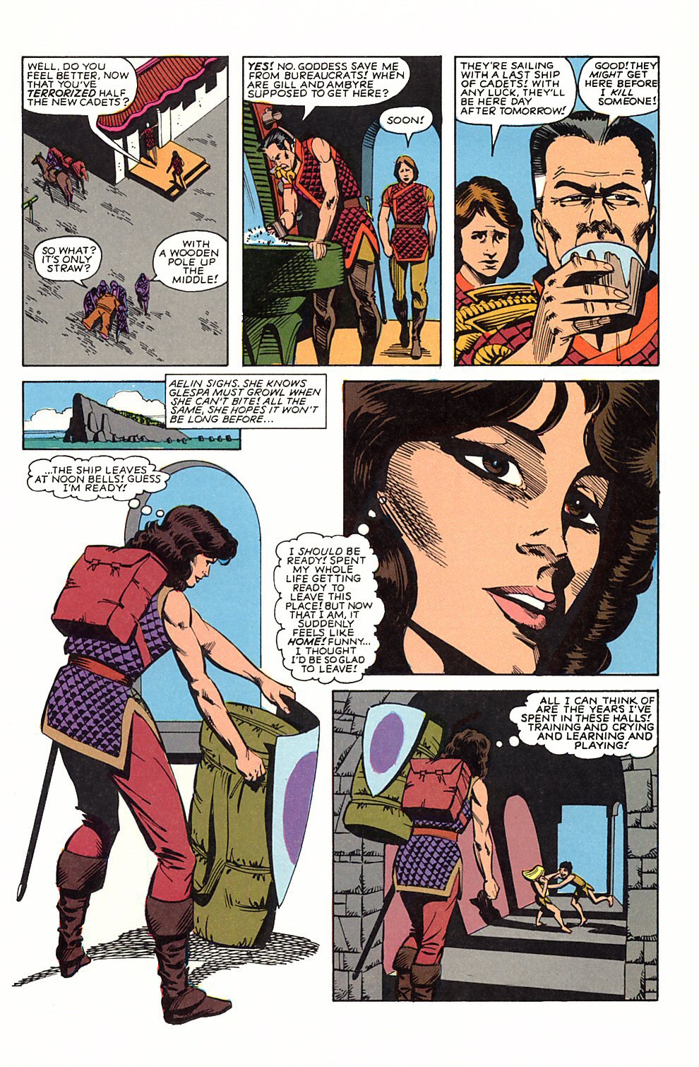 Read online Sisterhood of Steel comic -  Issue #3 - 7