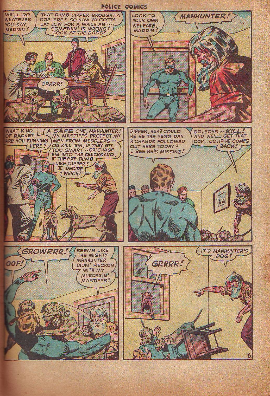 Read online Police Comics comic -  Issue #85 - 47
