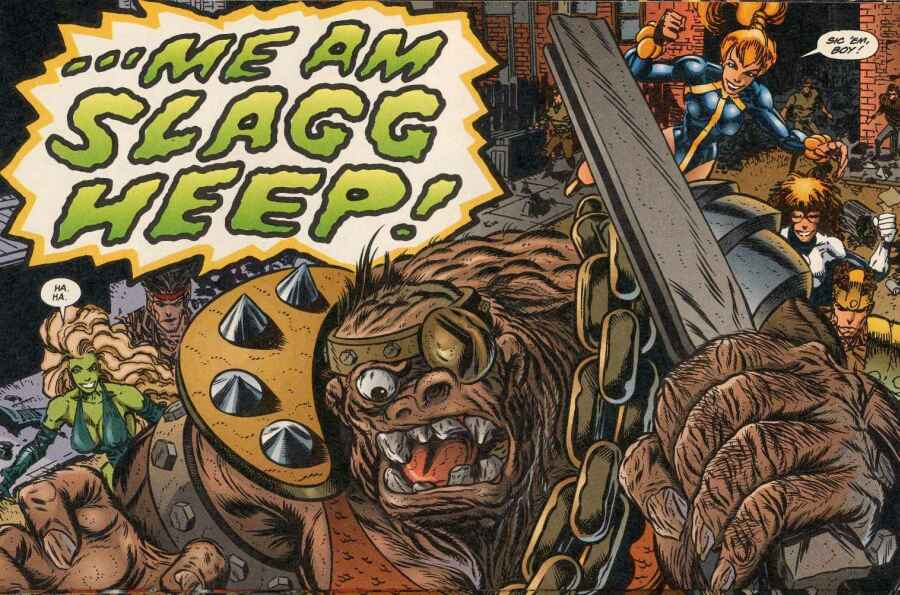 Read online Savage Dragon vs. Savage Megaton Man comic -  Issue # Full - 22