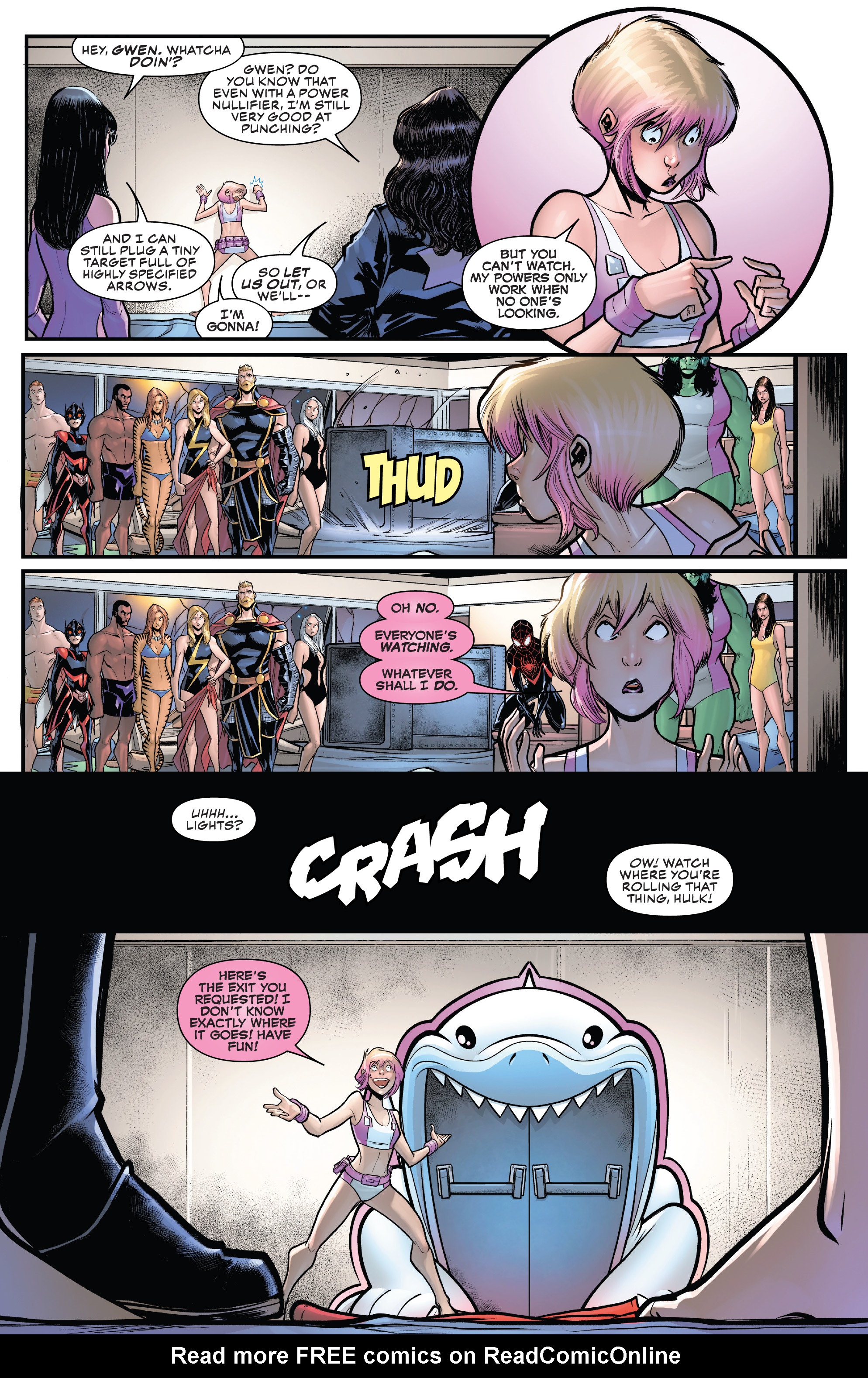 Read online Gwenpool Strikes Back comic -  Issue #5 - 6