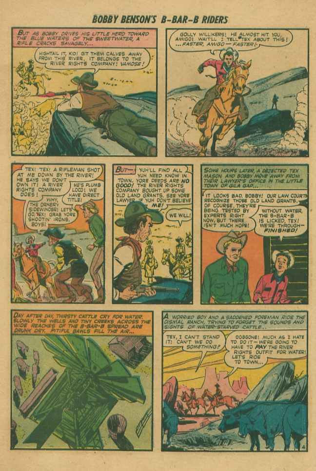 Read online Bobby Benson's B-Bar-B Riders comic -  Issue #1 - 14