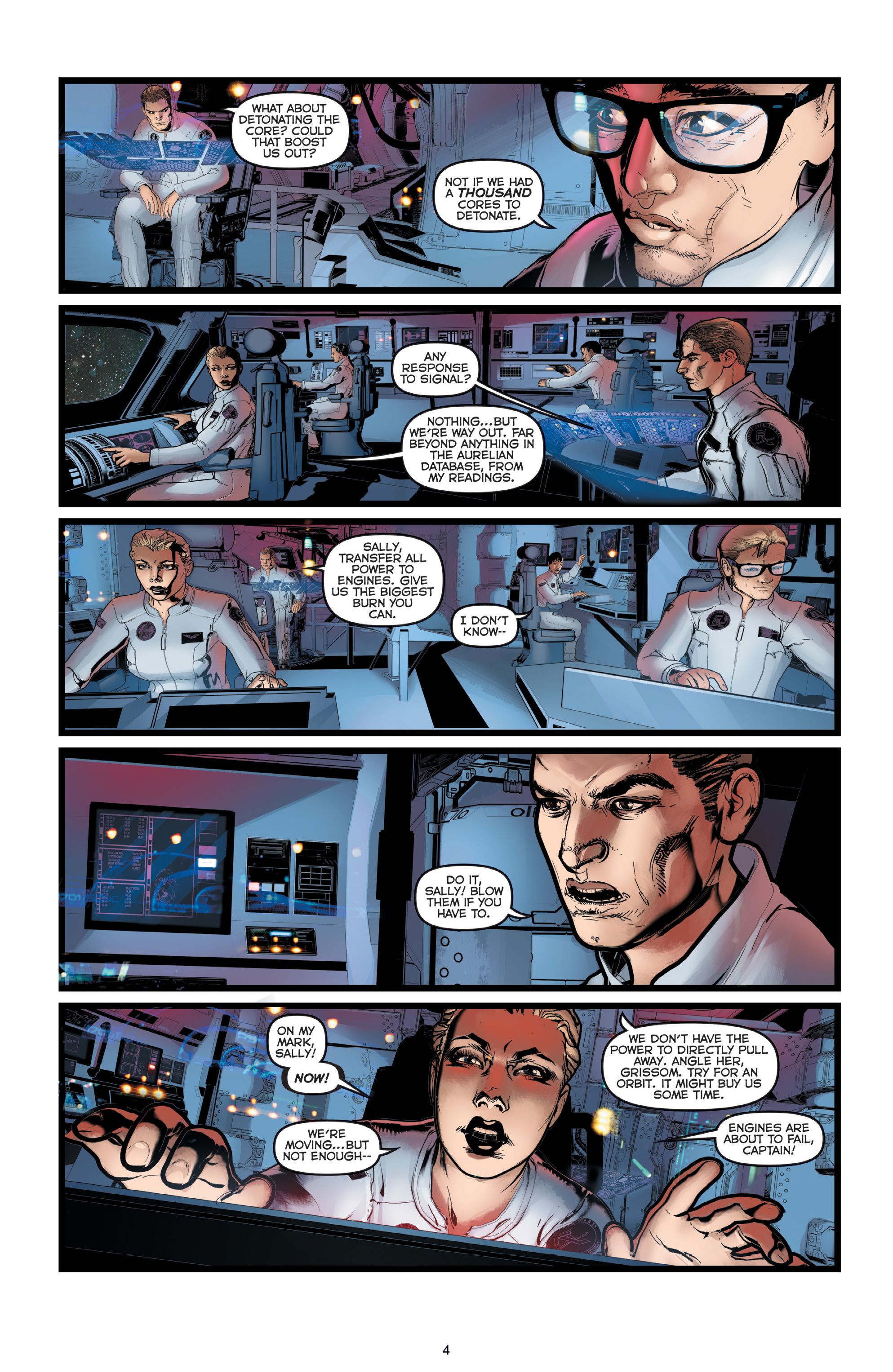 Read online Faster than Light comic -  Issue #10 - 6