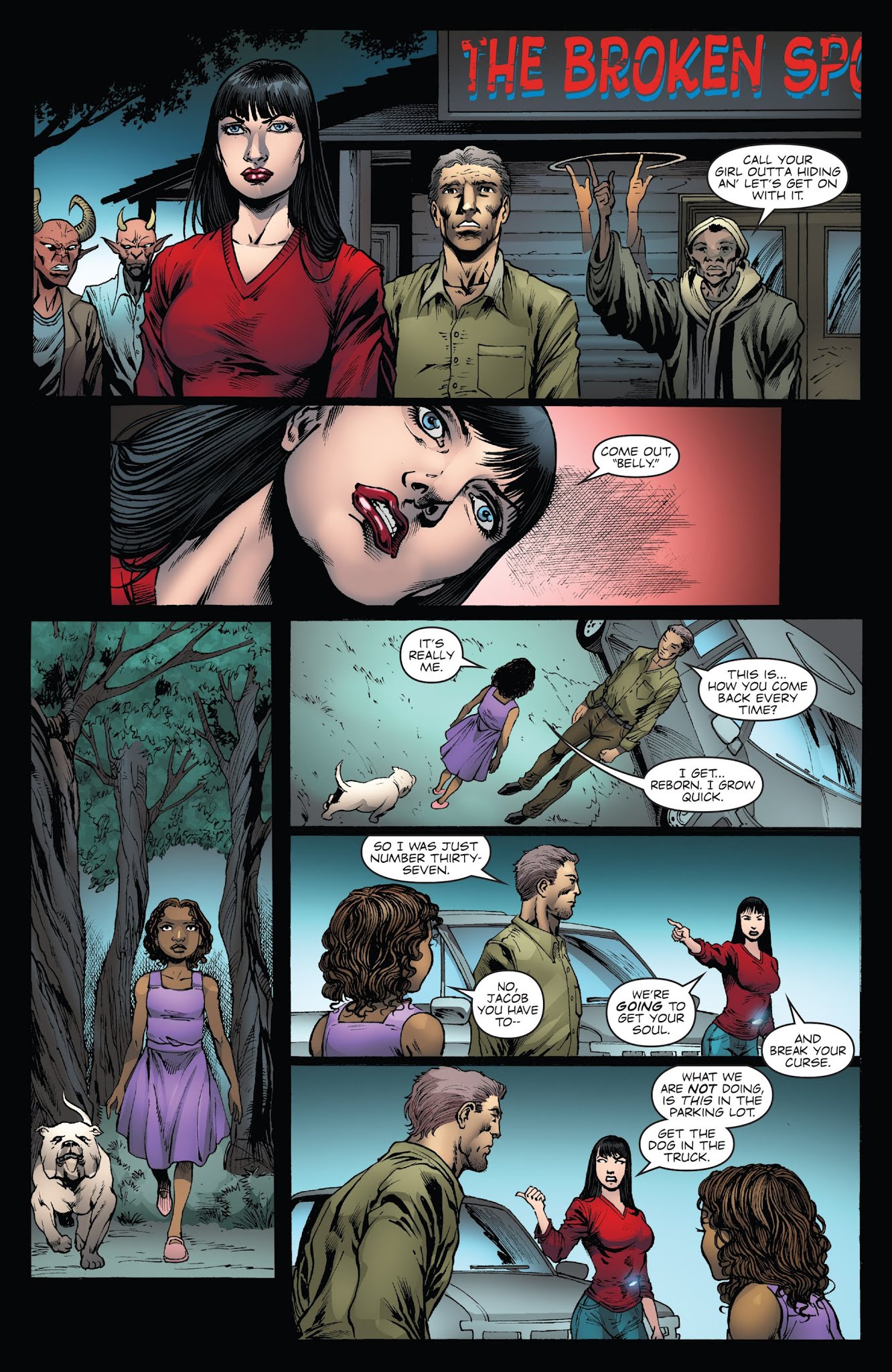 Read online Vampirella: Southern Gothic comic -  Issue #4 - 15