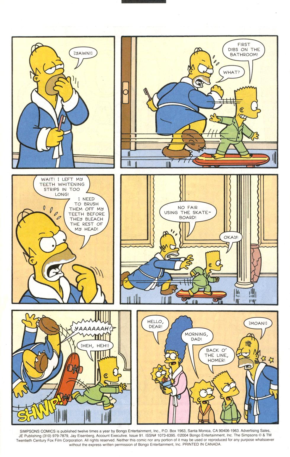 Read online Simpsons Comics comic -  Issue #91 - 2