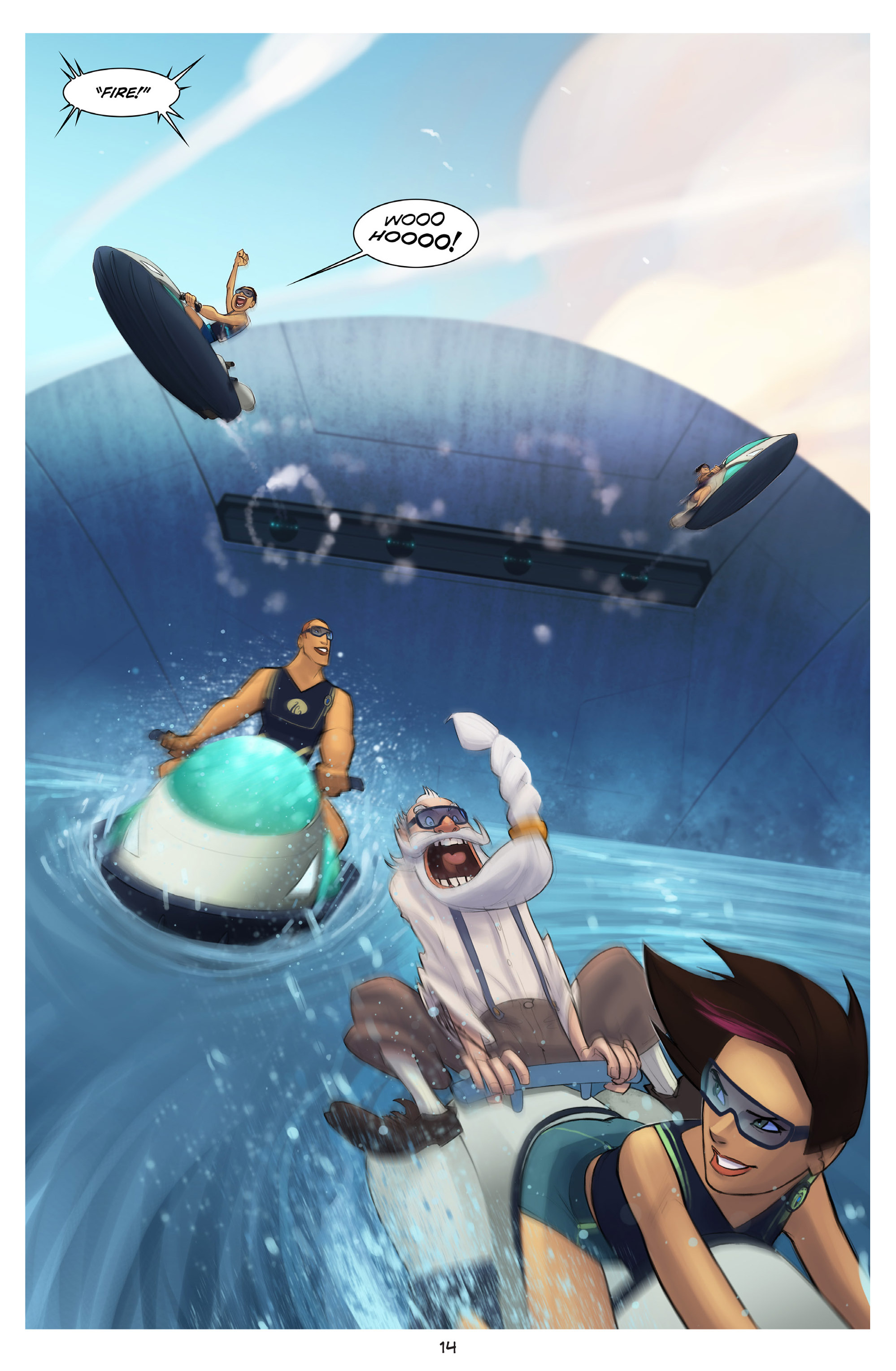 Read online The Deep: The Vanishing Island comic -  Issue #1 - 16