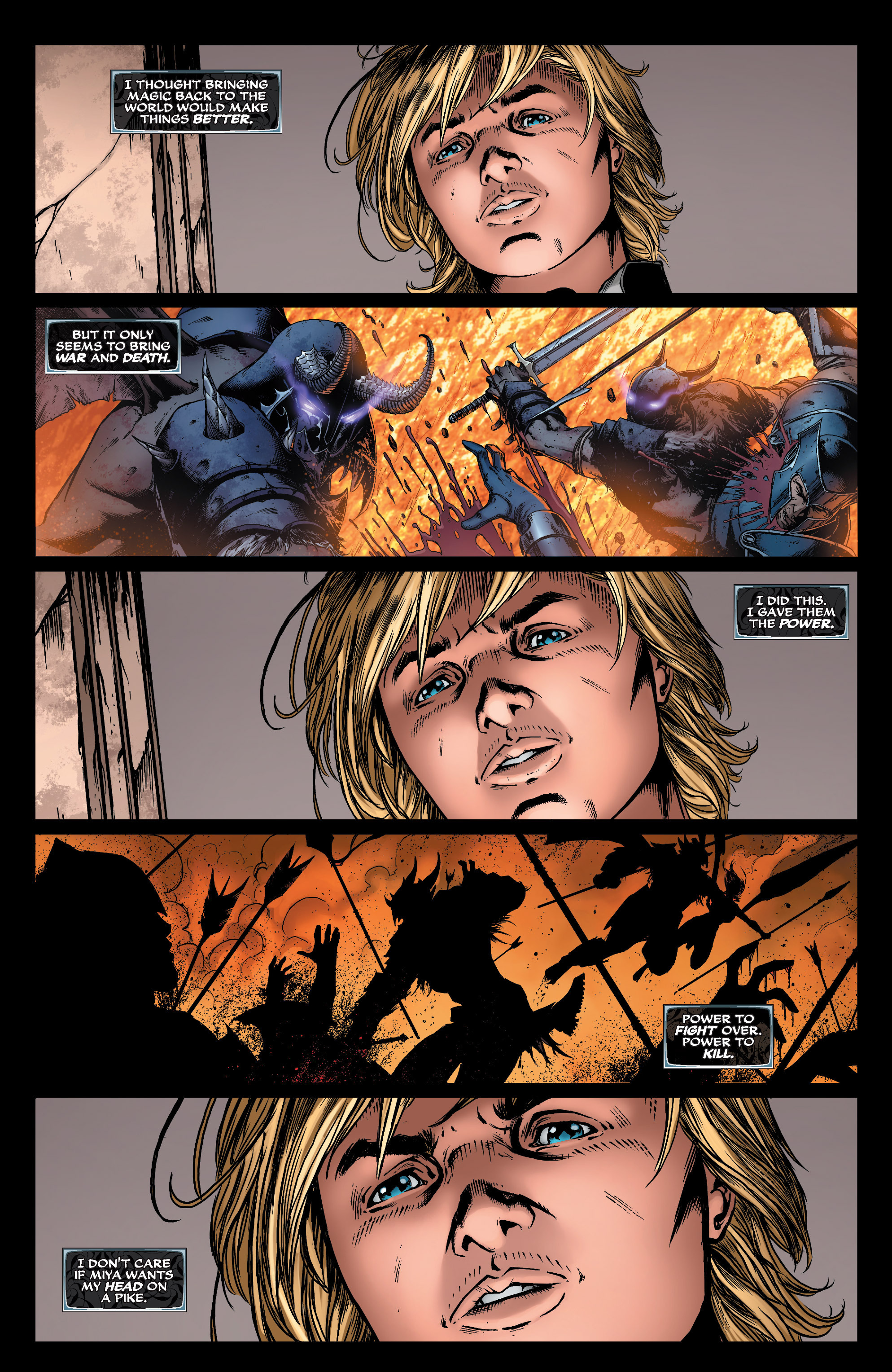 Read online Michael Turner's Soulfire (2011) comic -  Issue #6 - 18