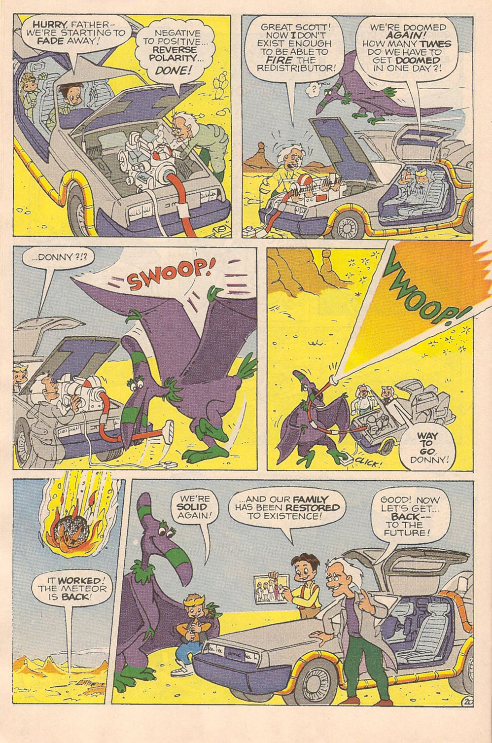 Read online Back to the Future (1991) comic -  Issue #2 - 22