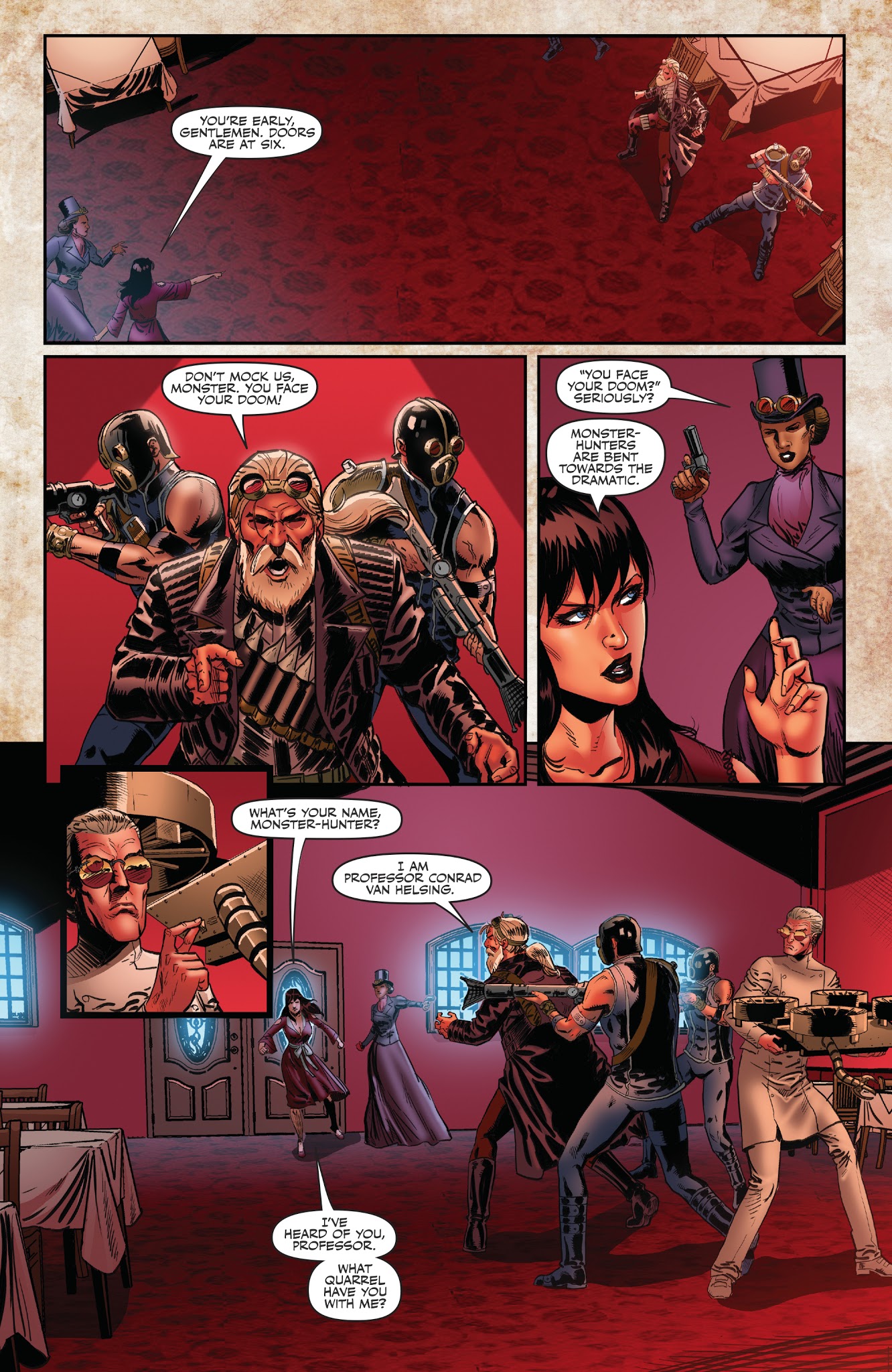 Read online Legenderry: Vampirella comic -  Issue # _TPB - 64