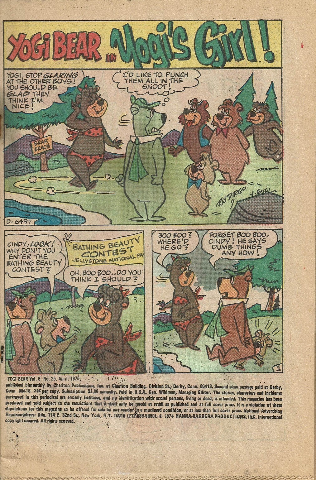 Read online Yogi Bear (1970) comic -  Issue #25 - 3