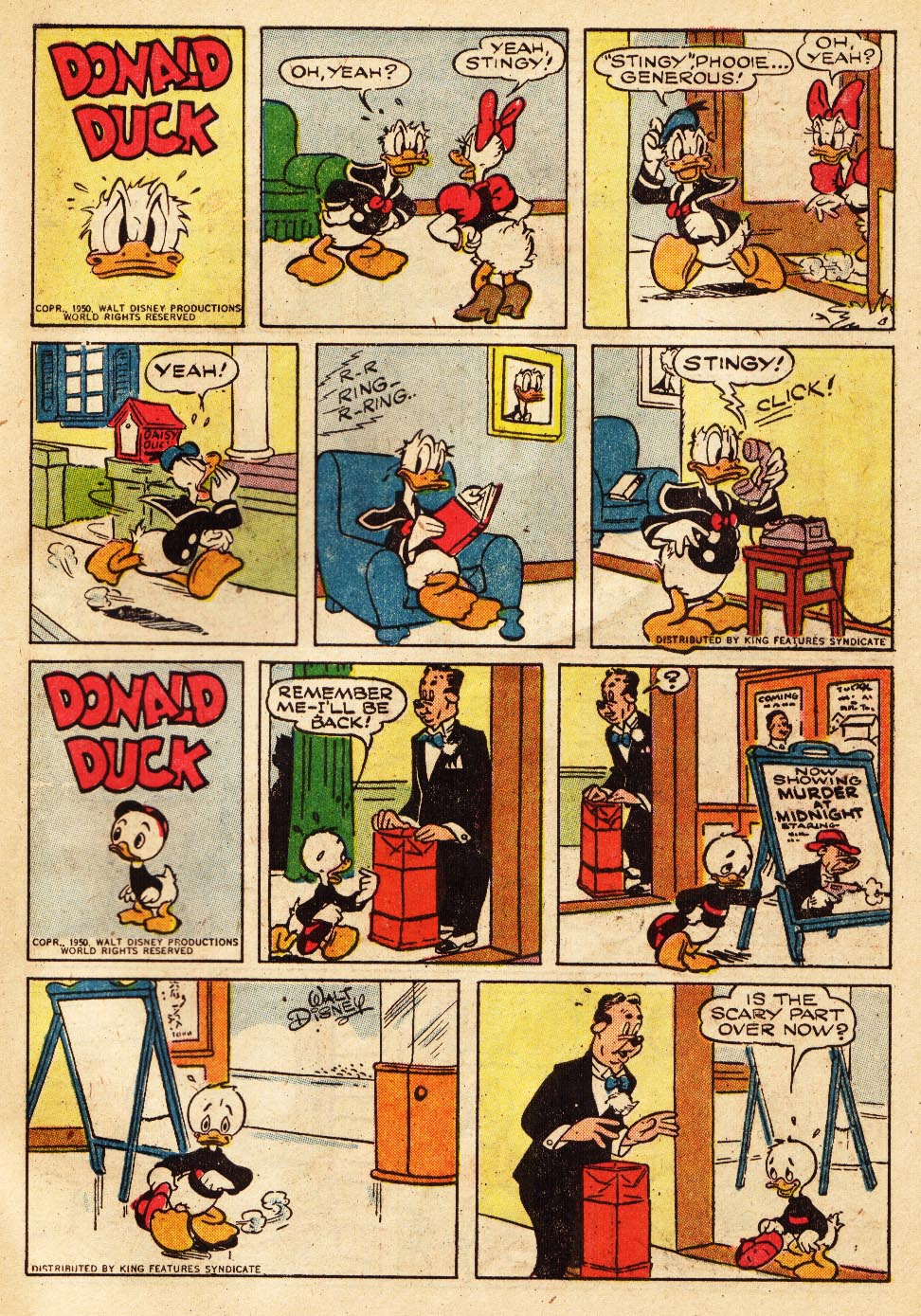 Read online Walt Disney's Comics and Stories comic -  Issue #158 - 39