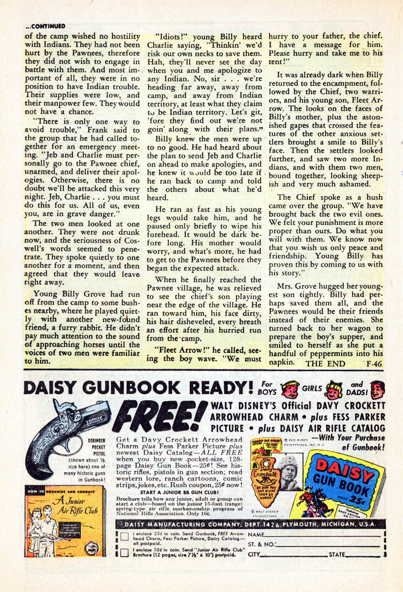 Read online Western Outlaws (1954) comic -  Issue #13 - 26