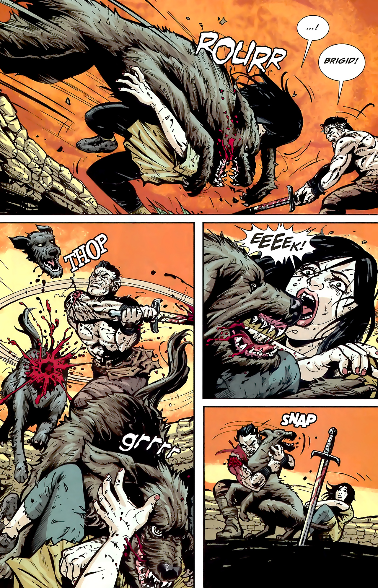 Read online Northlanders comic -  Issue #11 - 12