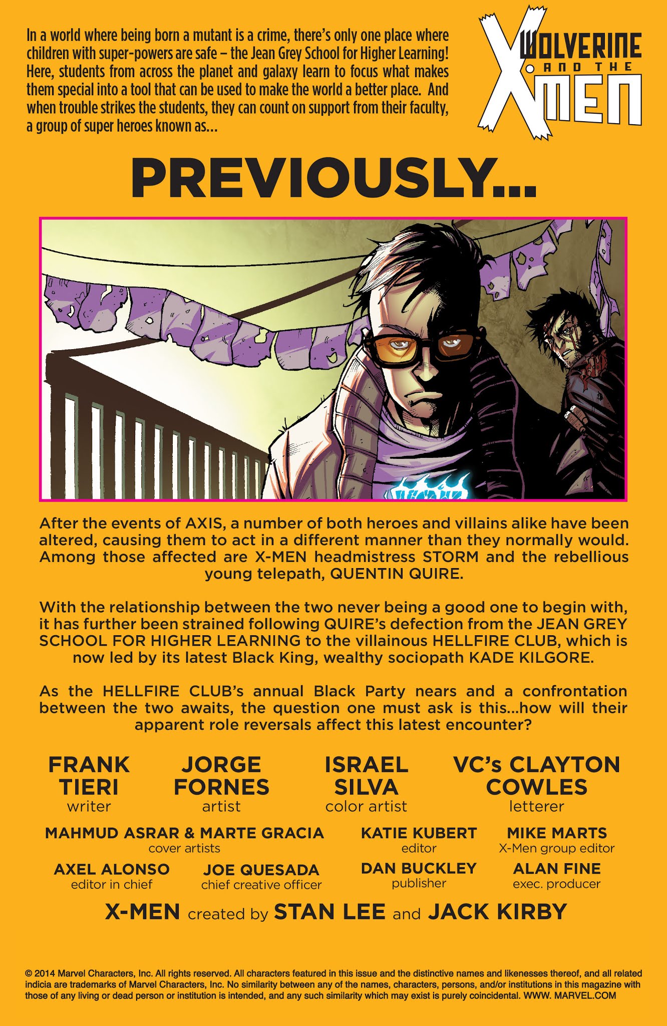 Read online Wolverine and the X-Men comic -  Issue # _TPB 2 - 121