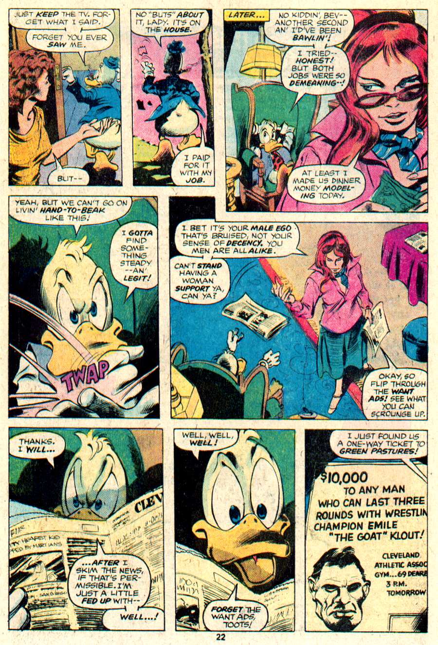 Read online Howard the Duck (1976) comic -  Issue #5 - 13