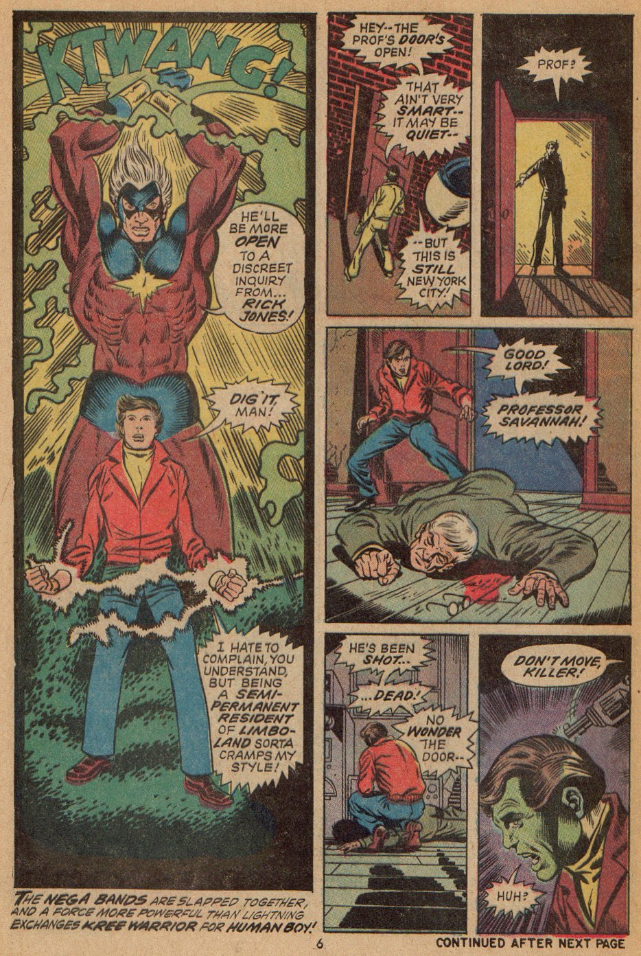 Captain Marvel (1968) Issue #25 #25 - English 6