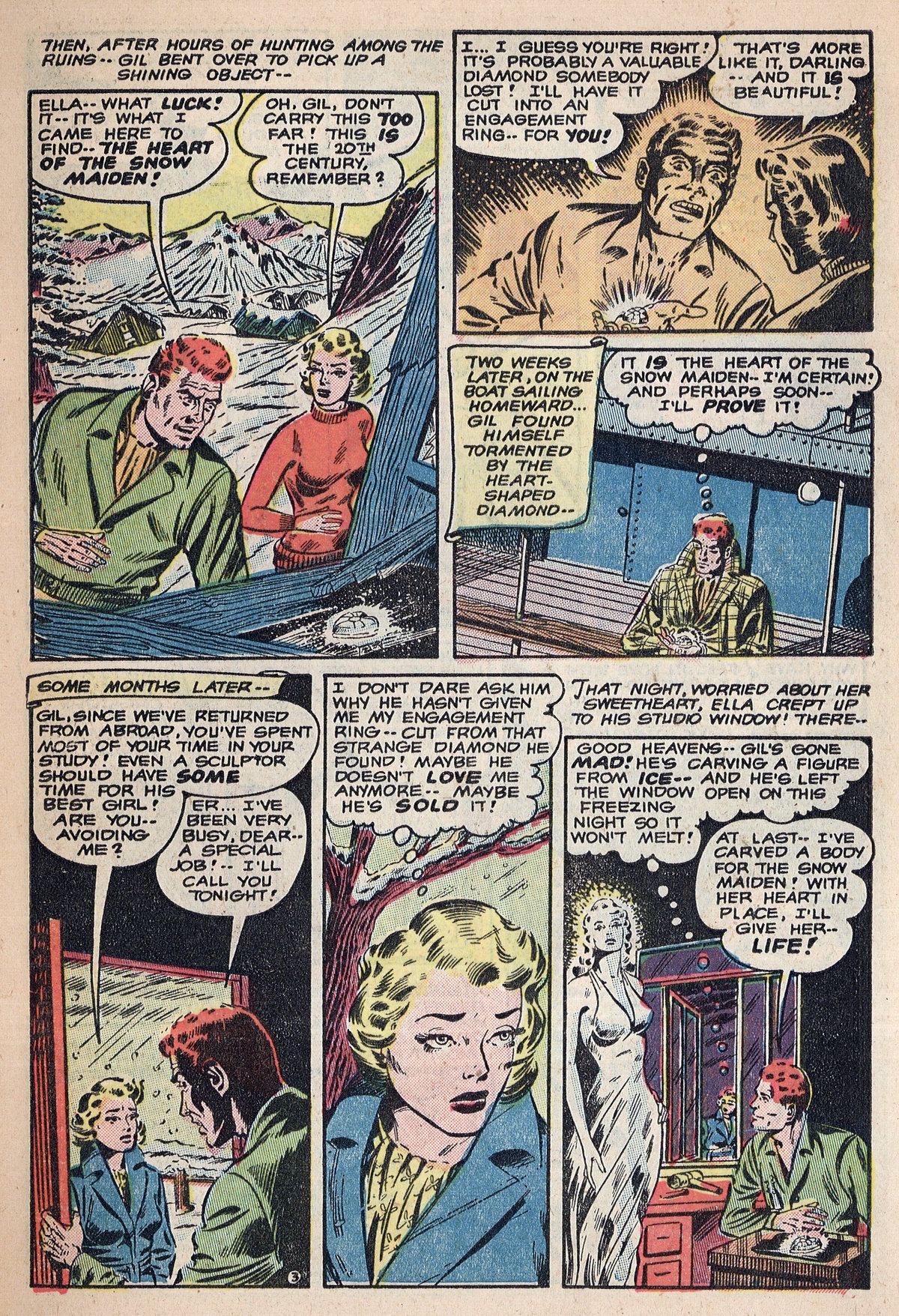 Read online Adventures Into The Unknown comic -  Issue #40 - 5