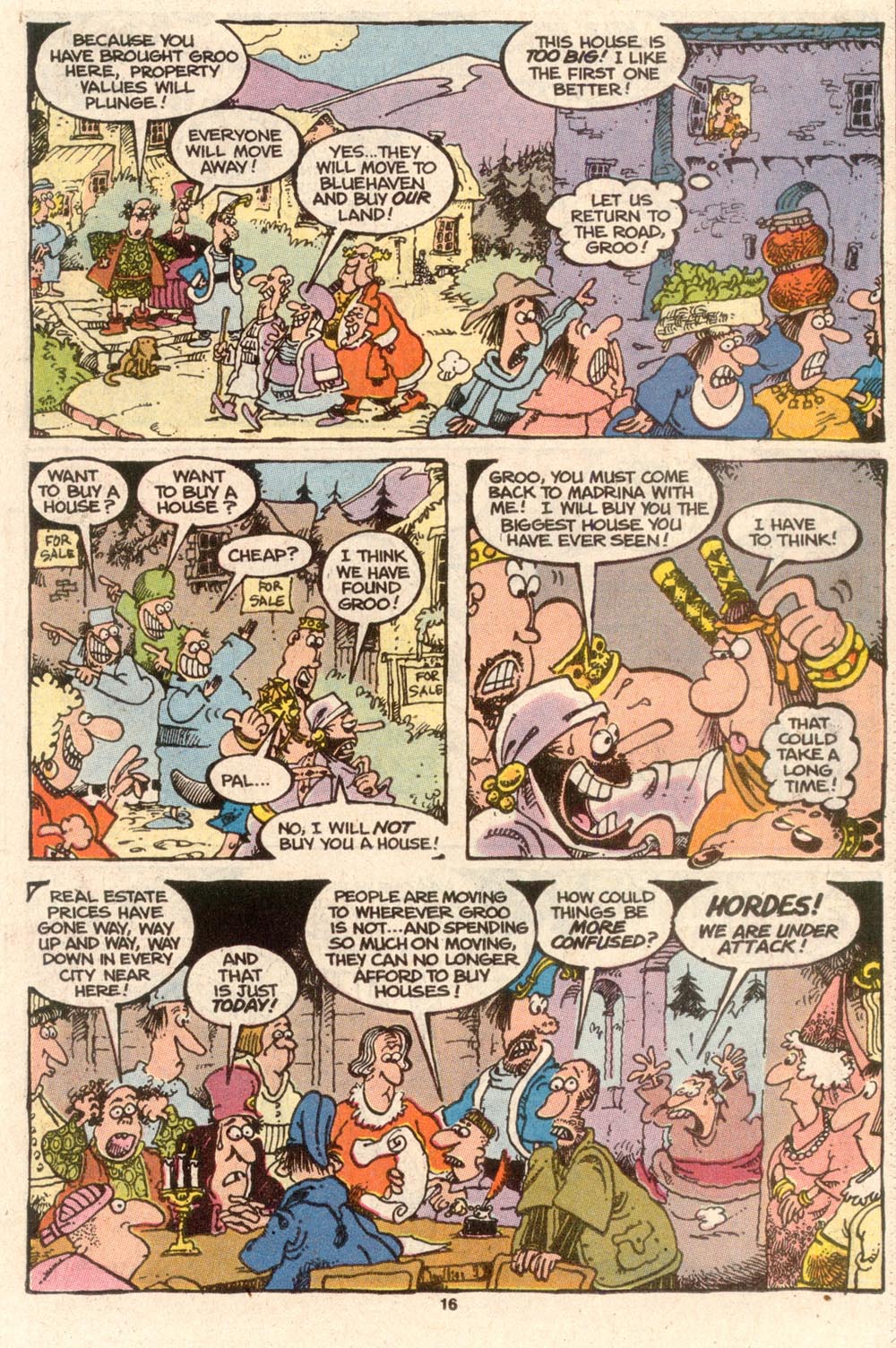 Read online Sergio Aragonés Groo the Wanderer comic -  Issue #63 - 16