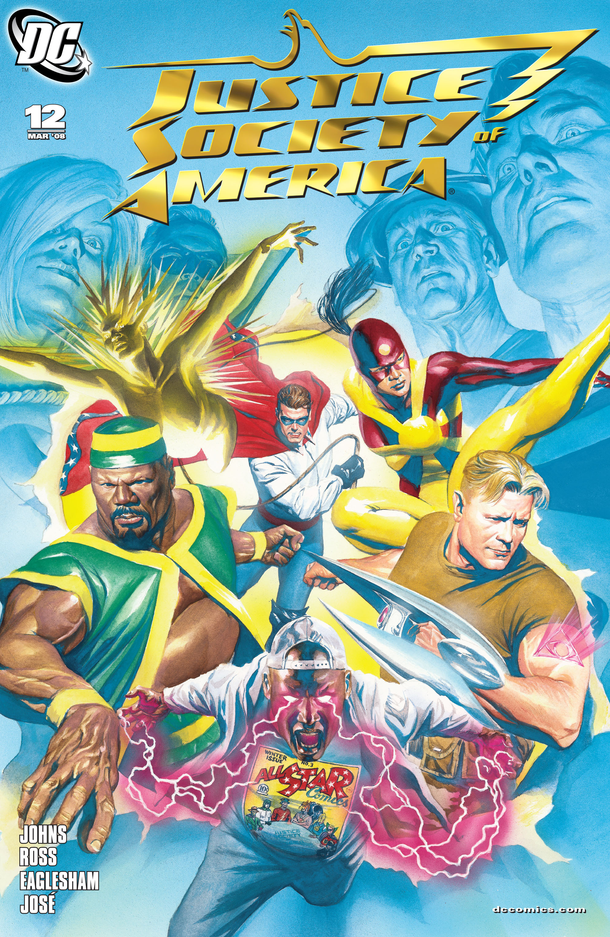 Read online Justice Society of America (2007) comic -  Issue #12 - 1