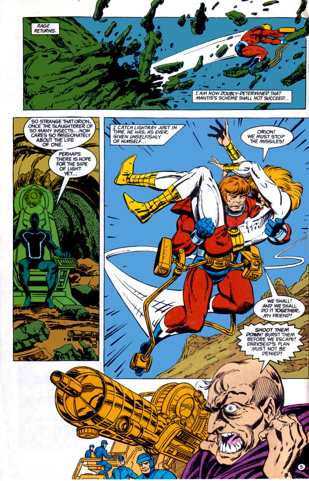 Read online The New Gods (1989) comic -  Issue #5 - 6