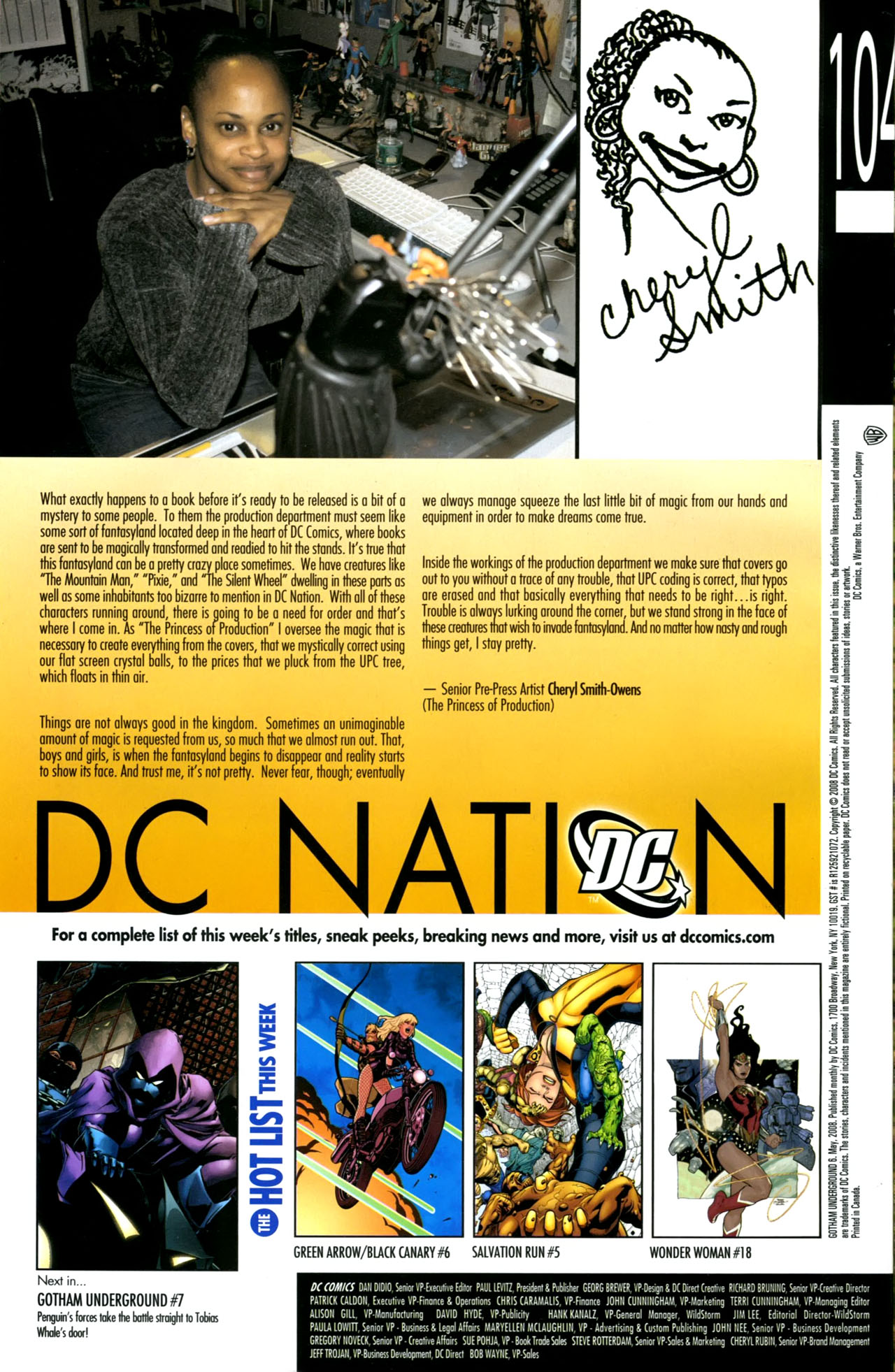 Read online Gotham Underground comic -  Issue #6 - 22